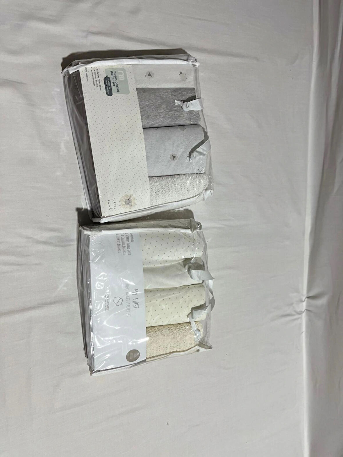 PAMUKBEBEK YENİ DOĞAN 4LÜ SET ÇARŞAF,KLİMALI PİKE,SÜPREM BATTANİYE