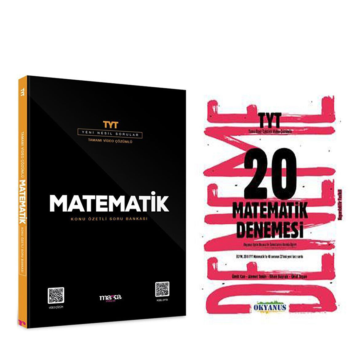 Marka TYT Matematik Soru Bankası ve Okyanus Deneme Seti 2 Kitap