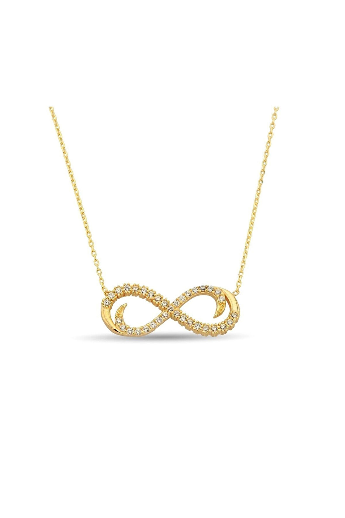 Sonsuzluk Altın Kolye 8k