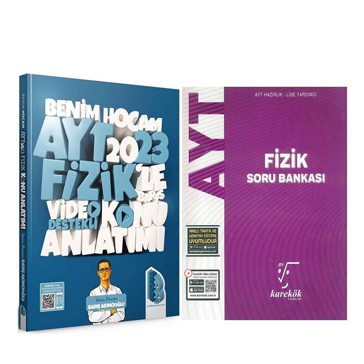 Benim Hocam 2023 AYT Fizik Konu ve Karekök Soru Bankası Seti 2 Kitap