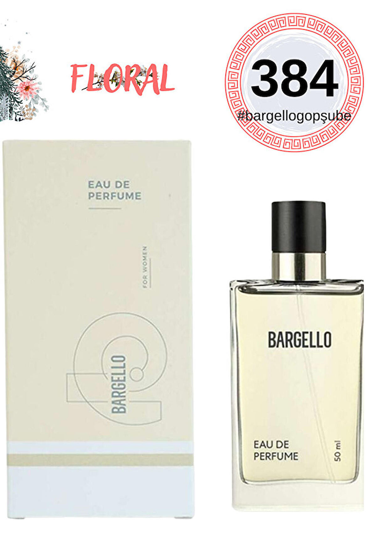 384 Floral Kadın Parfüm 50ml Edp