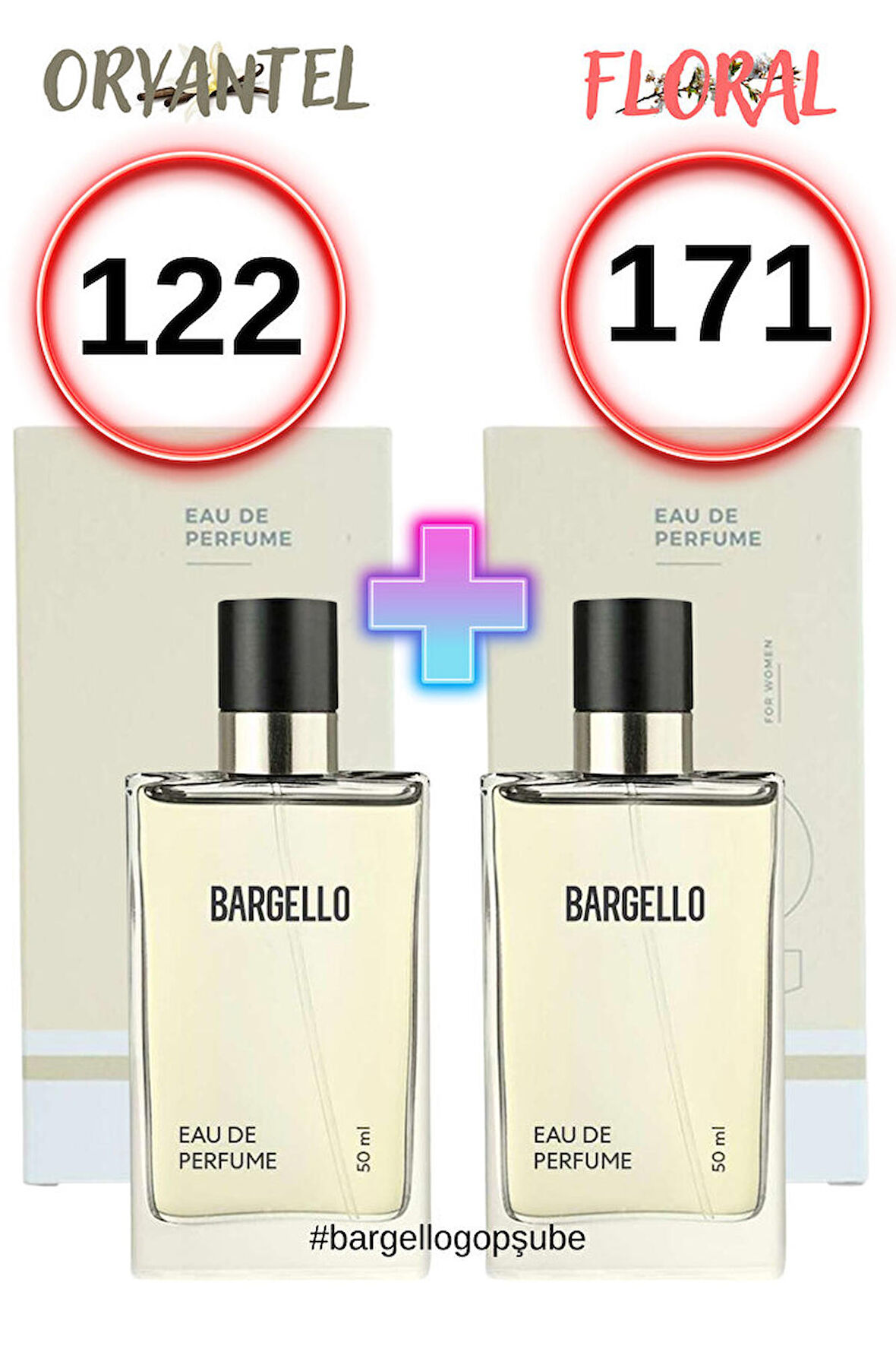 171 Floral 50 ml Edp 122 Oriental Kadın Parfüm Seti