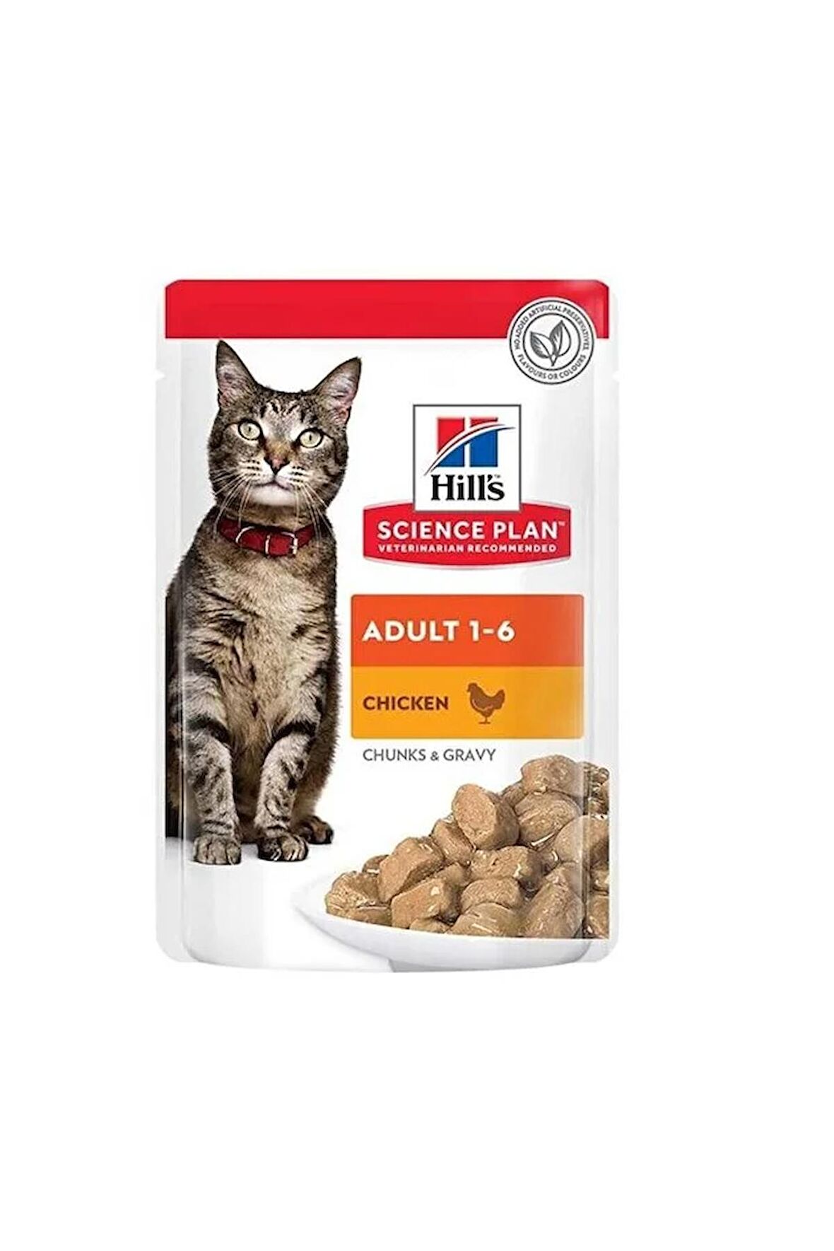 Hill's Tender Chunks Tavuklu Yavru Kedi Konserve Maması 85 Gr x 24 Adet