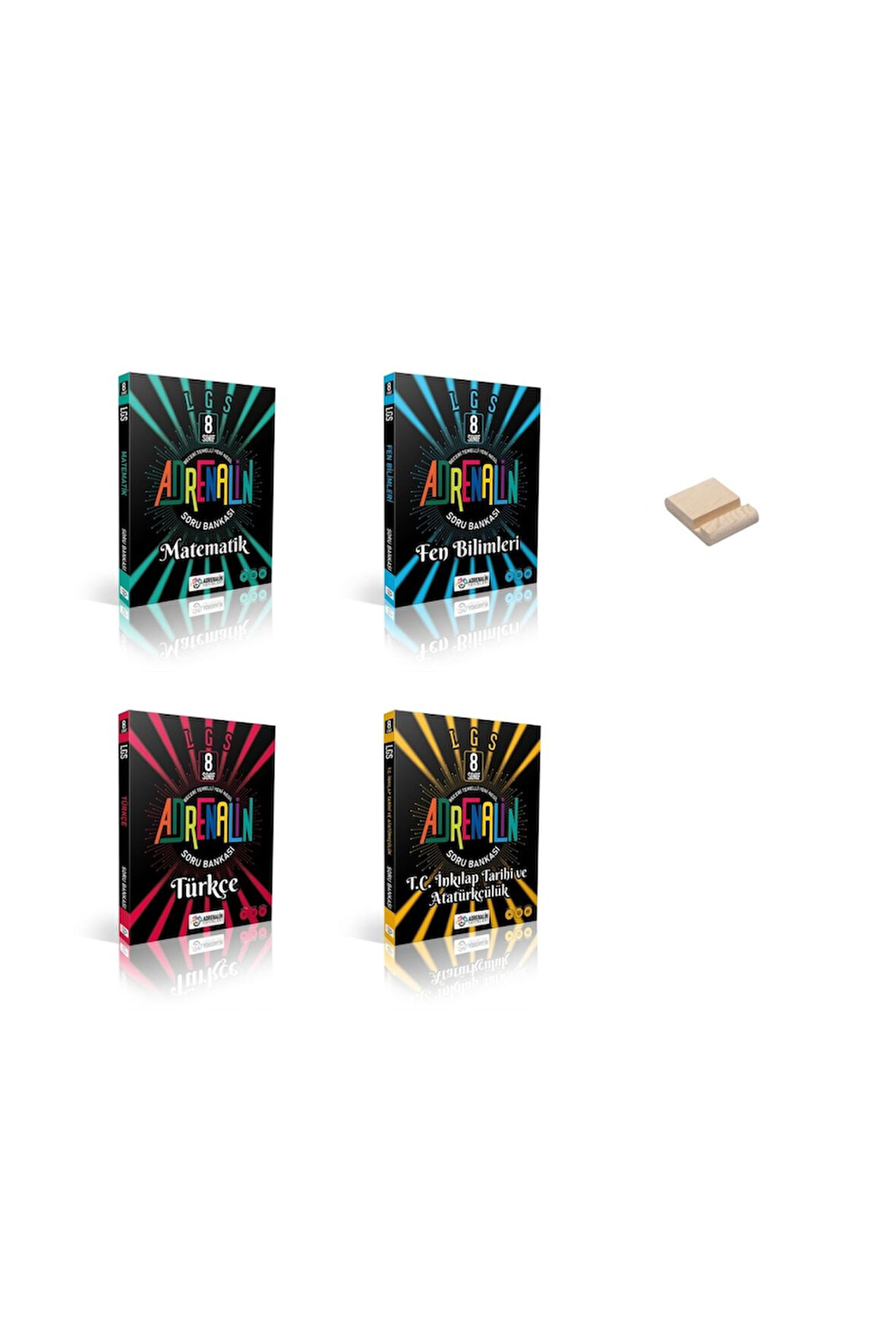 LGS 8. Sınıf Matematik Fen Türkçe ve İnkılap 4lü Set Soru Bankası