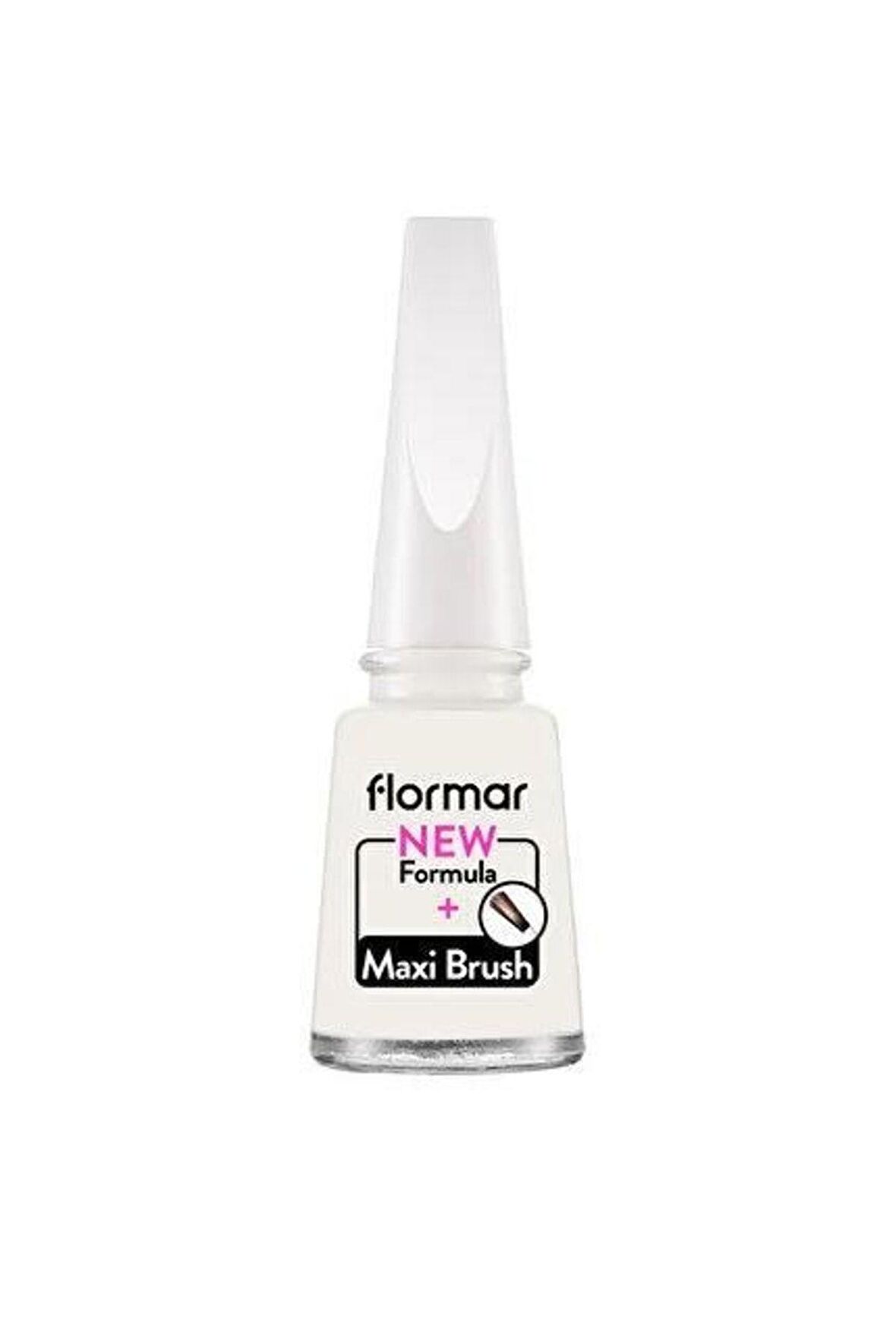 Flormar Klasik Parlak Bitişli Yüksek Pigmentli Oje - Nail Enamel- 319 Whıte Dance New- 8682536035880
