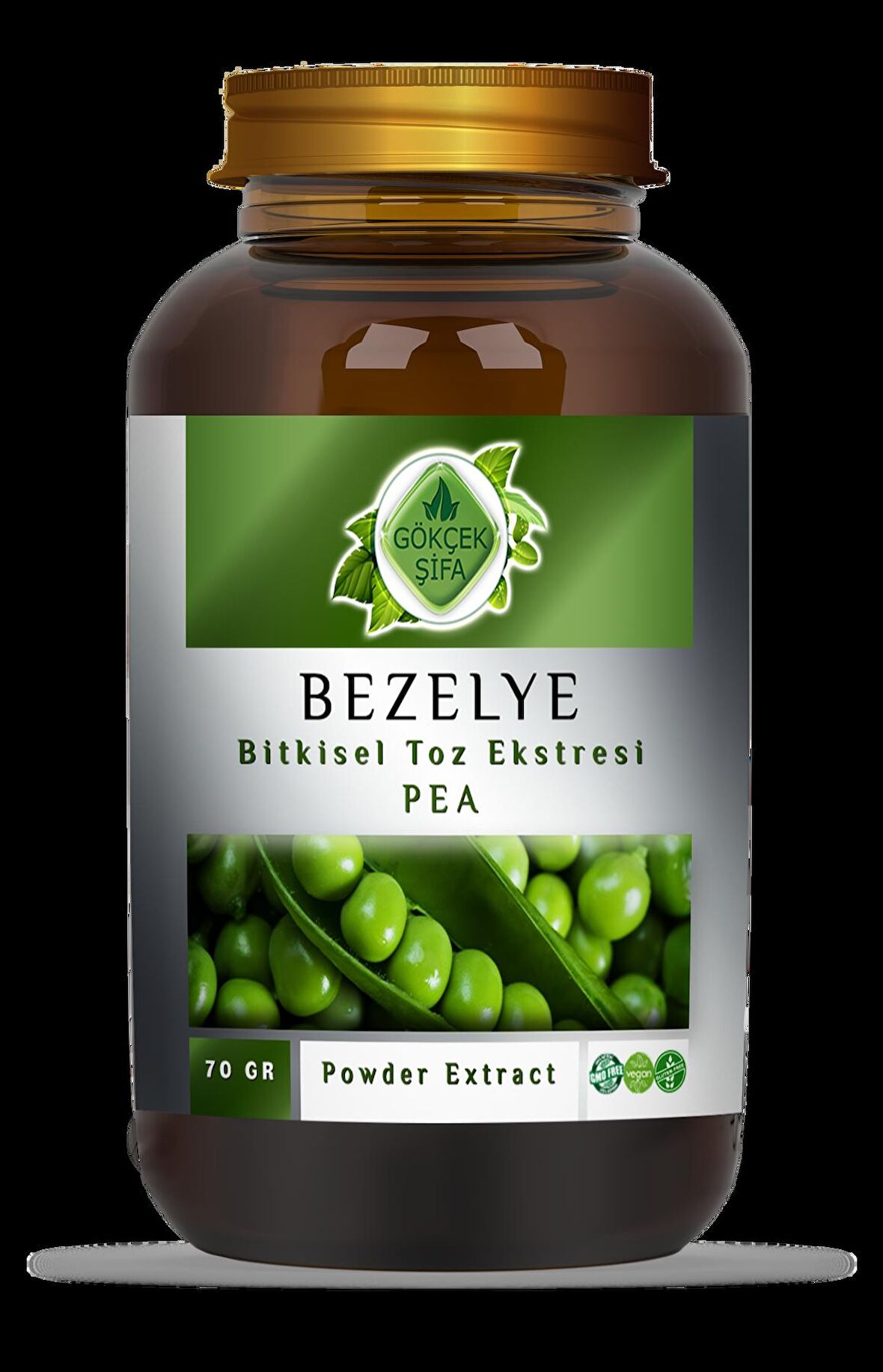 Bezelye Toz Ekstresi 70 Gr. Cam Kavanoz