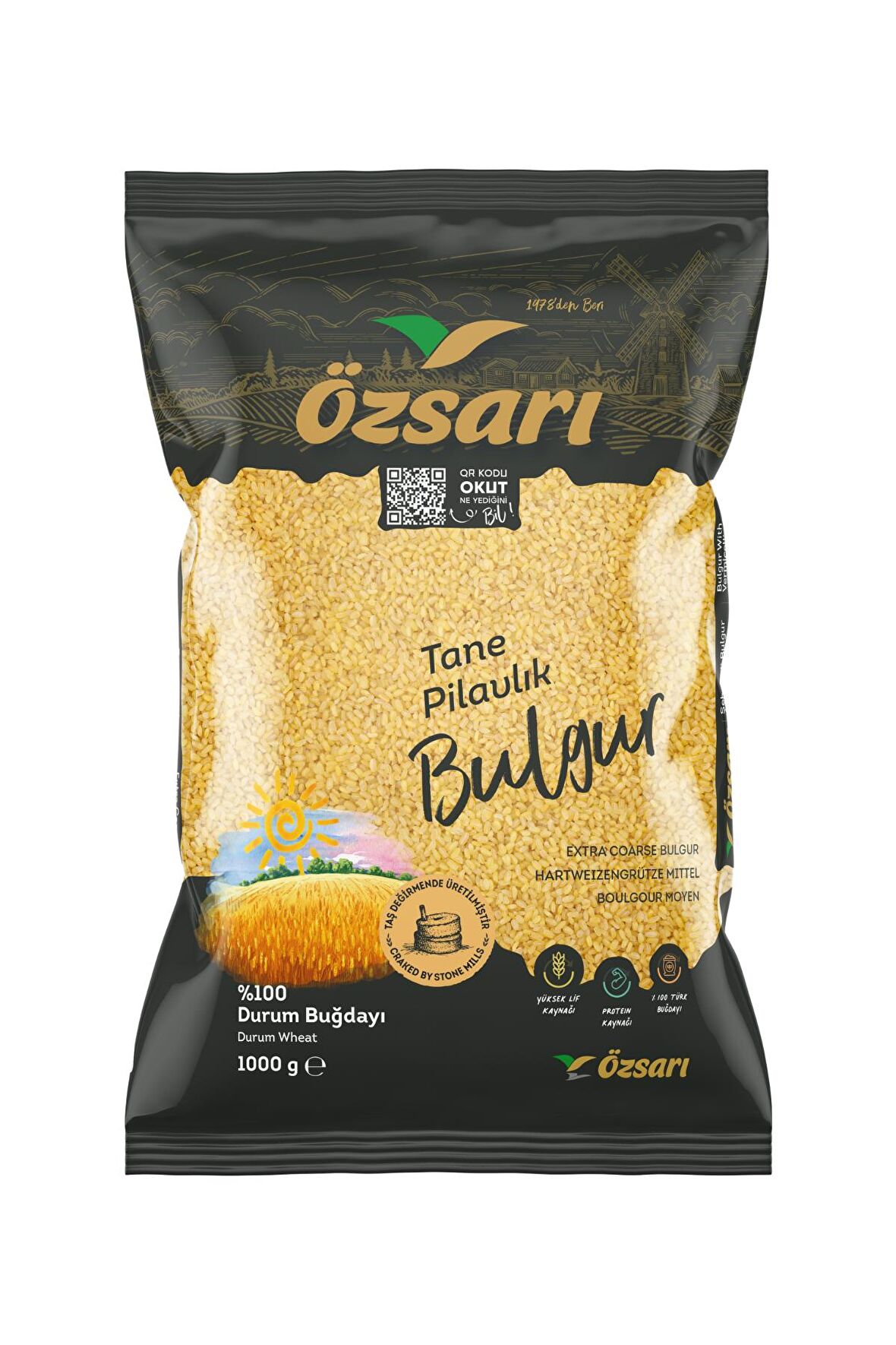 Başbaşı (İri - Tane Pilavlık) Bulgur 1 kg