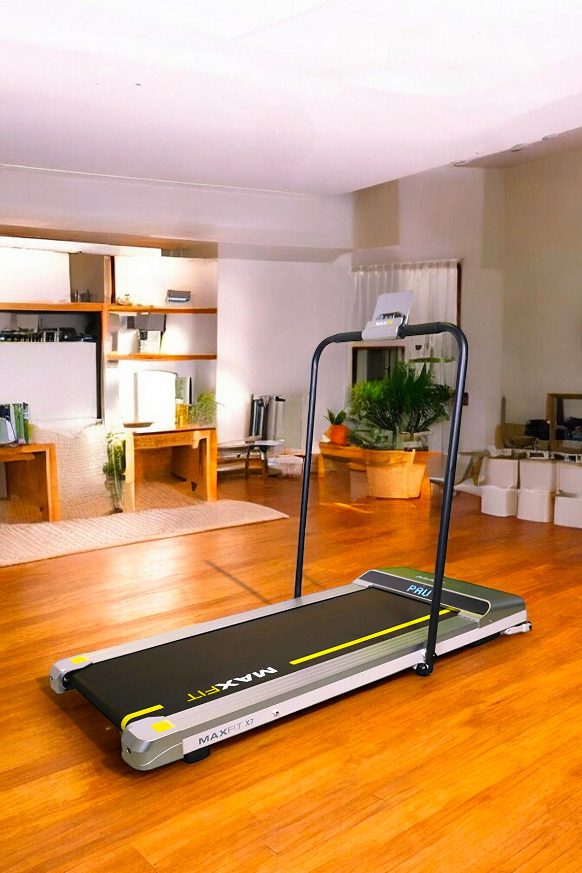 Voit Garantili Maxfit X7 Uzaktan Kumandalı Bluetoothlu Brushless Motorlu Koşu Bandı 110kg