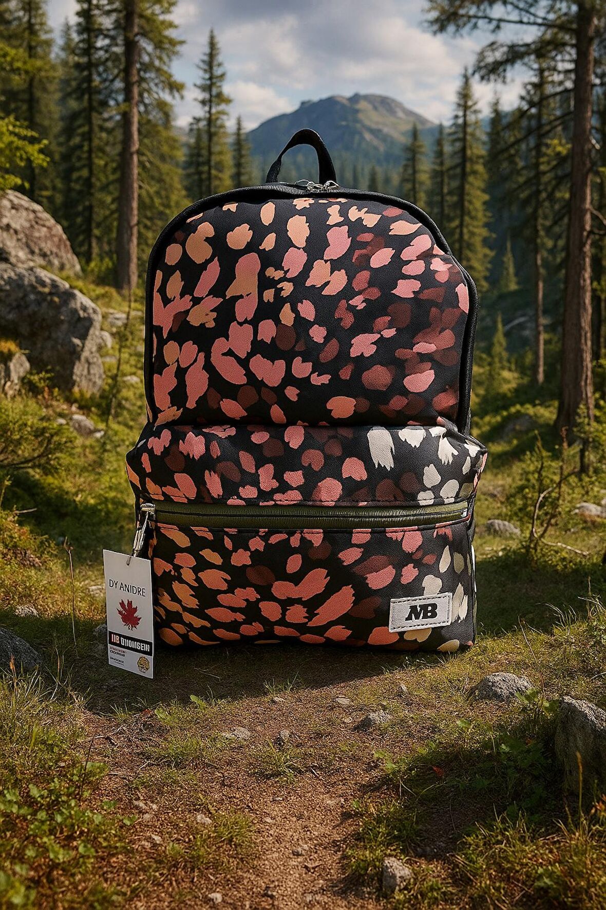 NEWBAG KAMUFLAJ KIZ OKUL SIRT ÇANTASI (YENİ SEZON)