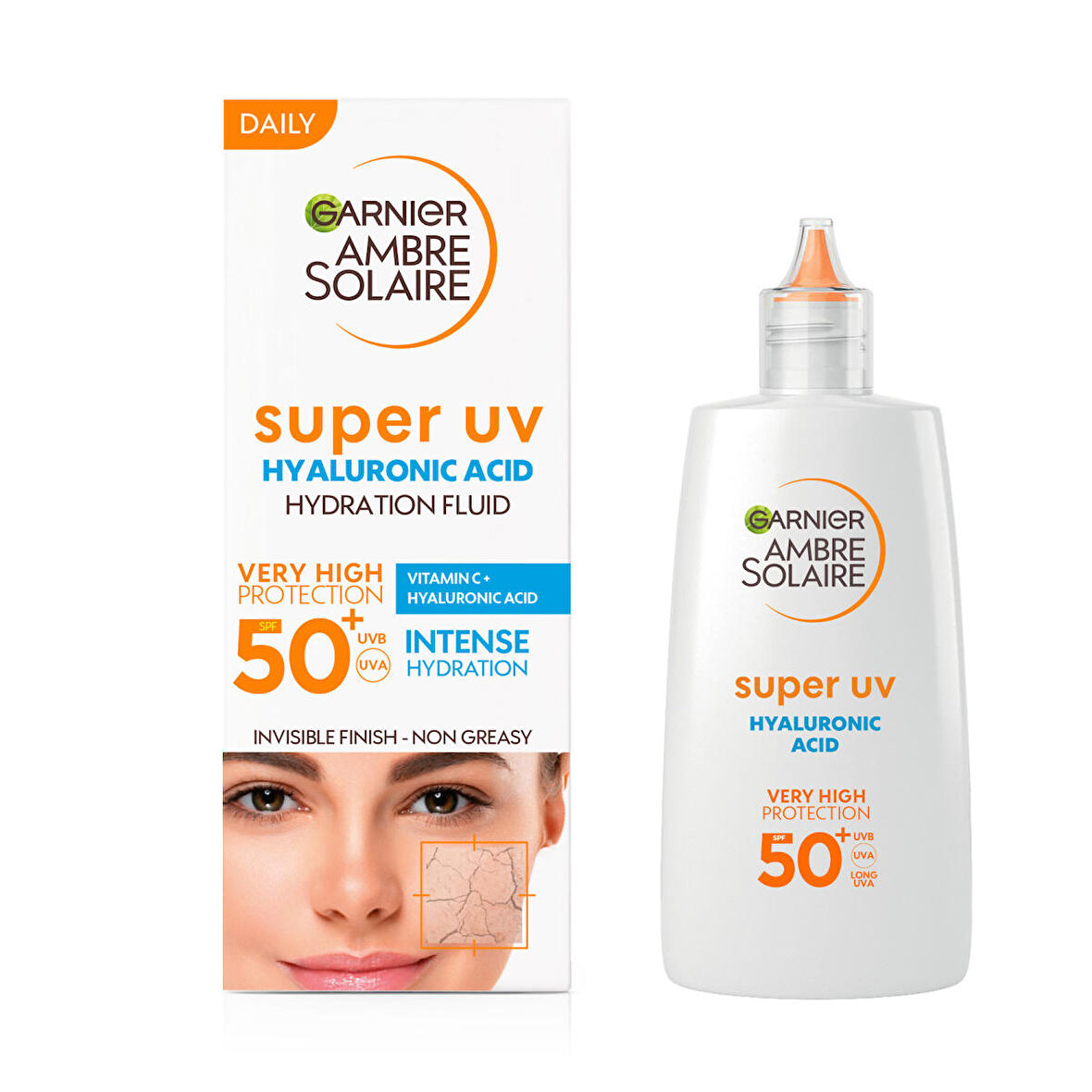 Garnier Ambre Solaire Koyu Leke Karşıtı Güneş Koruyucu Yüz Kremi 50SPF 40 ml