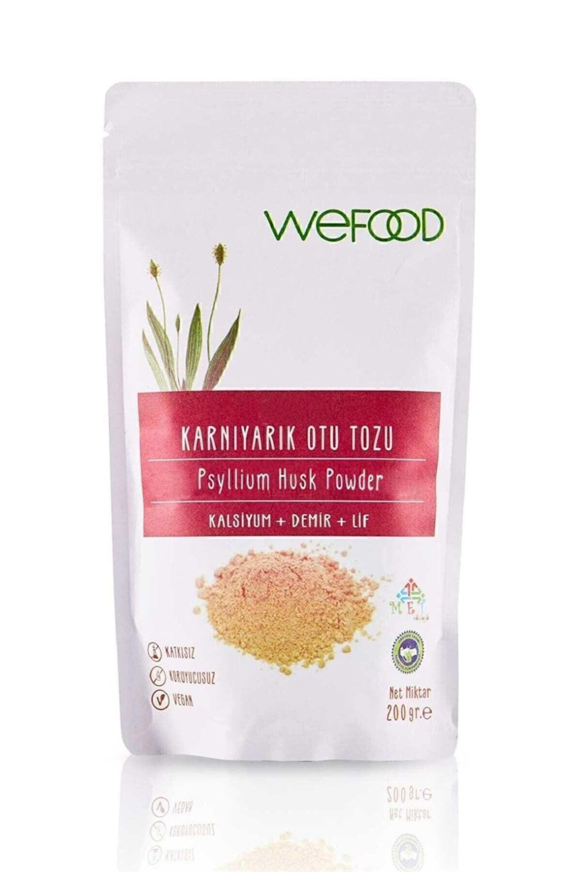 Wefood  Karnıyarık Otu (Psyllium) Tozu 200 gr