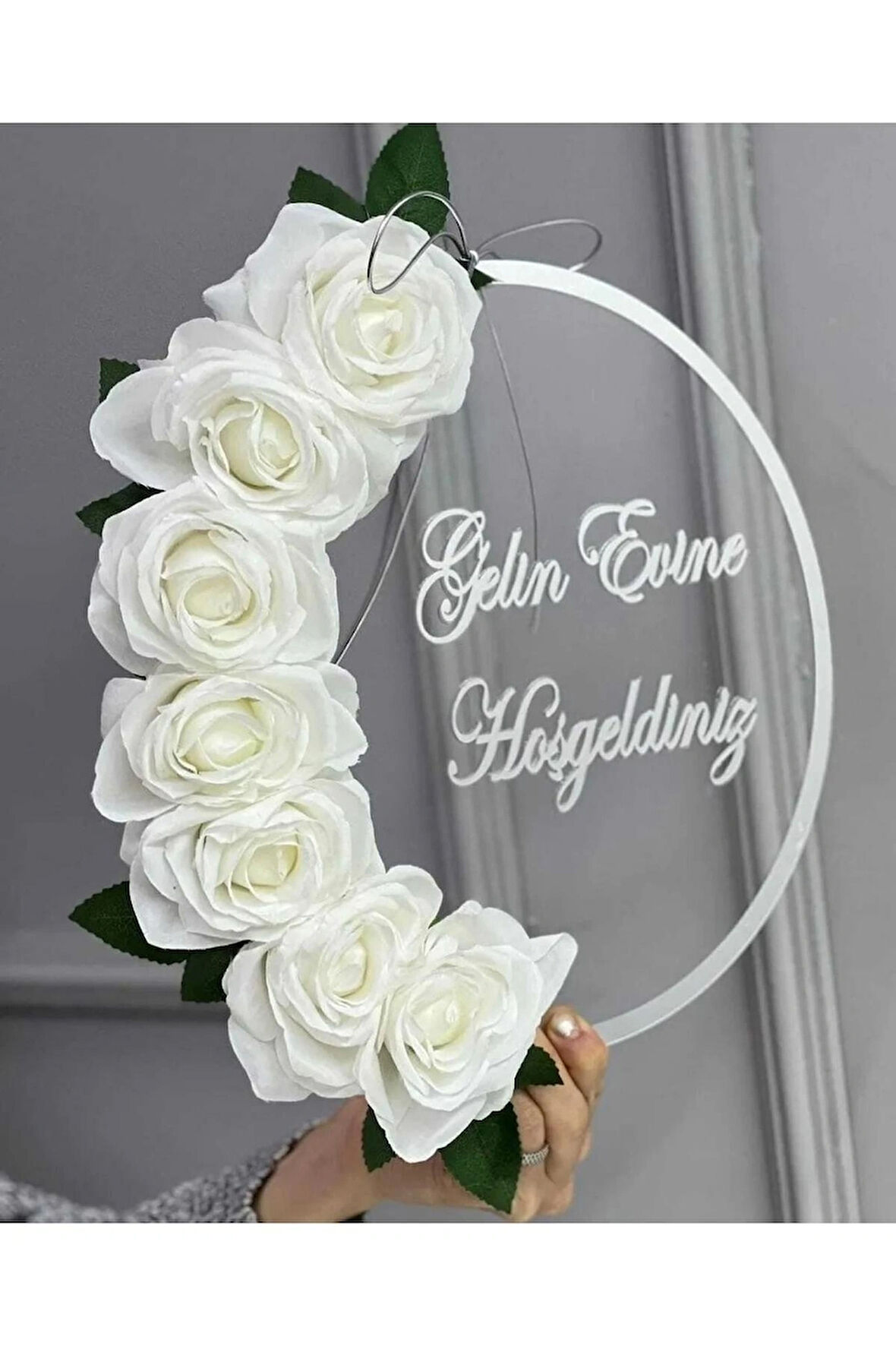 Gelin Evine Hoşgeldiniz Kapı Süsü Duvar Süsü Ve Kapı, Duvar Dekoru Süsü 28cm