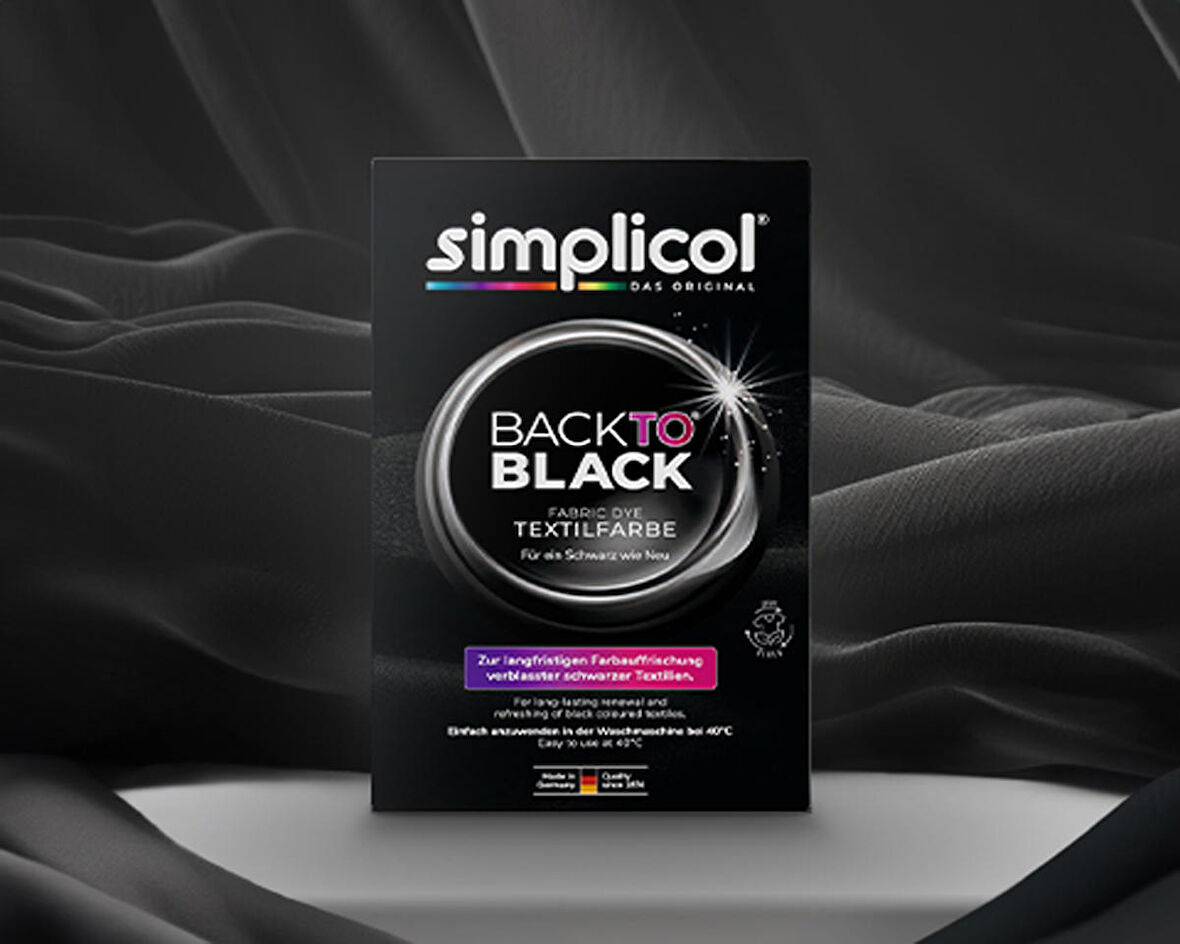 Simplicol Back to Black - Siyah Kumaş Boyama ve Renklendirme Seti