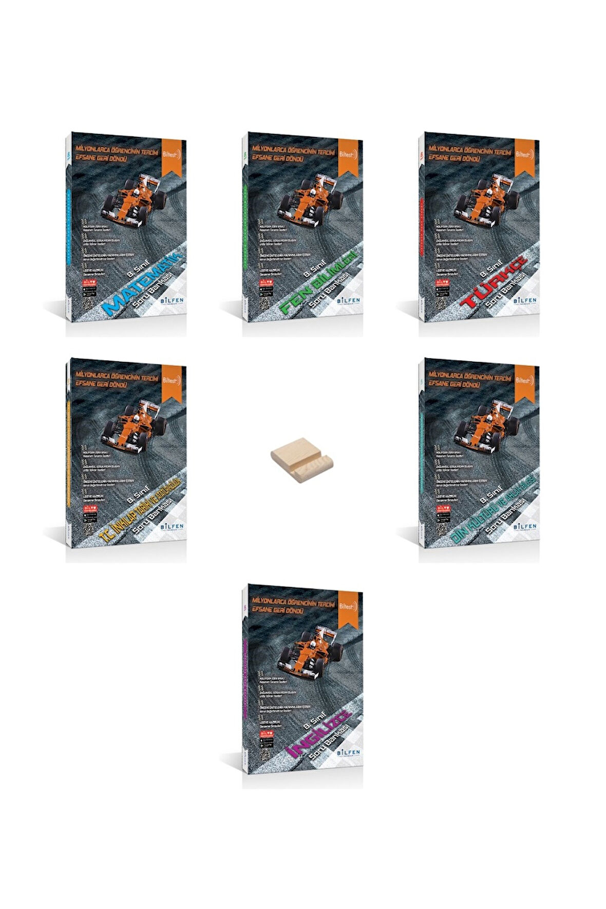 LGS 8. Sınıf BİLTEST Tüm Dersler 6lı Set Soru Bankası