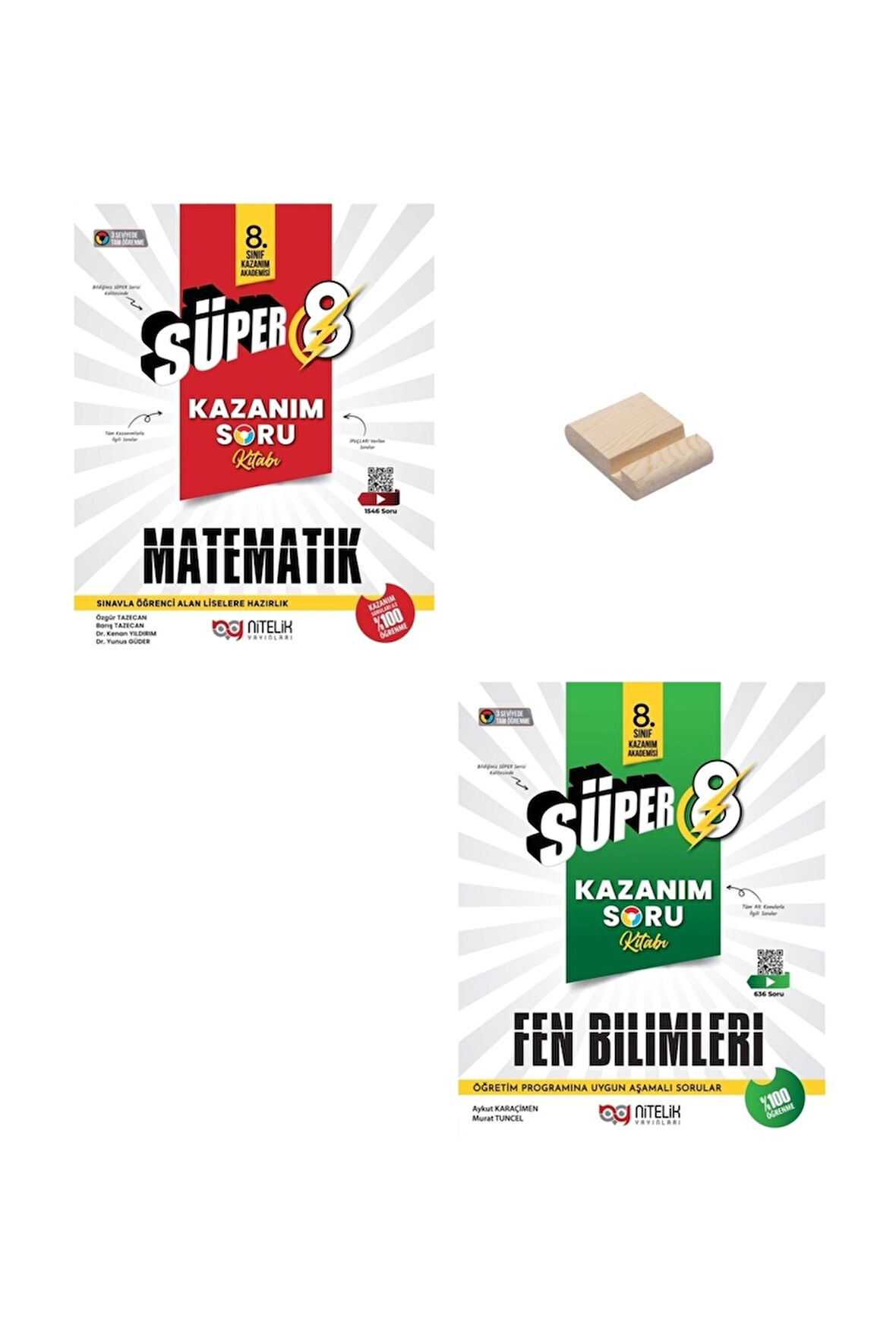 LGS 8. Sınıf Kazanım Serisi Matematik ve Fen Bilimleri Soru Bankası