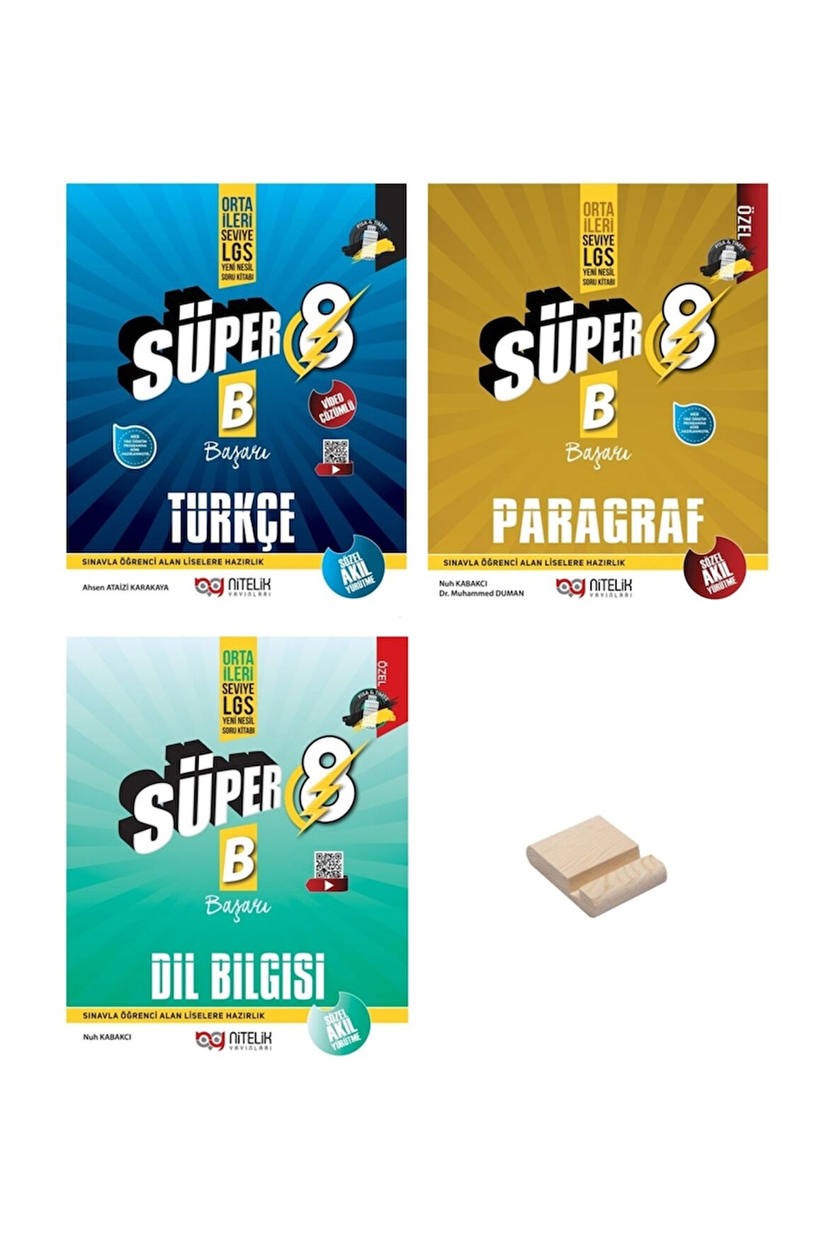 LGS 8. Sınıf Yeni Nesil B Türkçe Paragraf ve DilBilgisi 3lü Set Soru Bankası