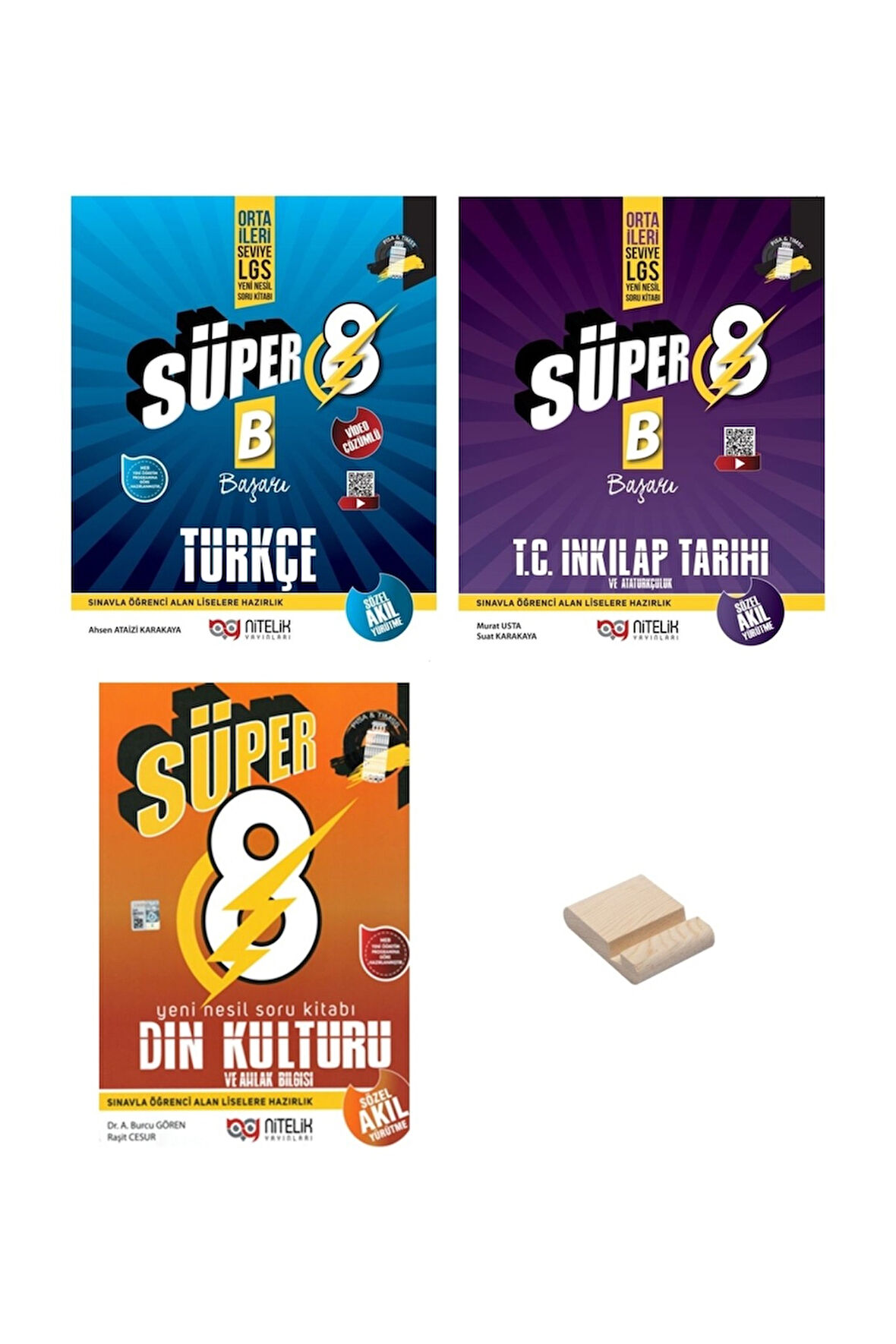 LGS 8. Sınıf Yeni Nesil B Türkçe İnkılap ve Din 3lü Set Soru Bankası