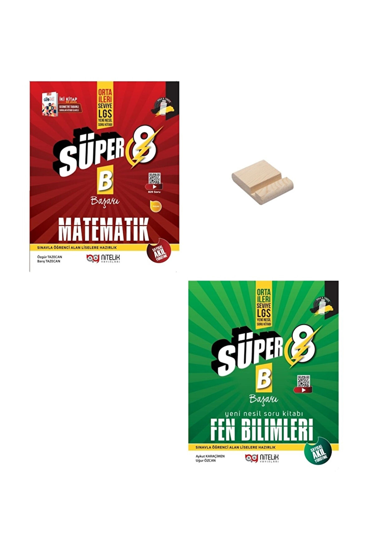 LGS 8. Sınıf Yeni Nesil B Matematik ve Fen Bilimleri Soru Bankası