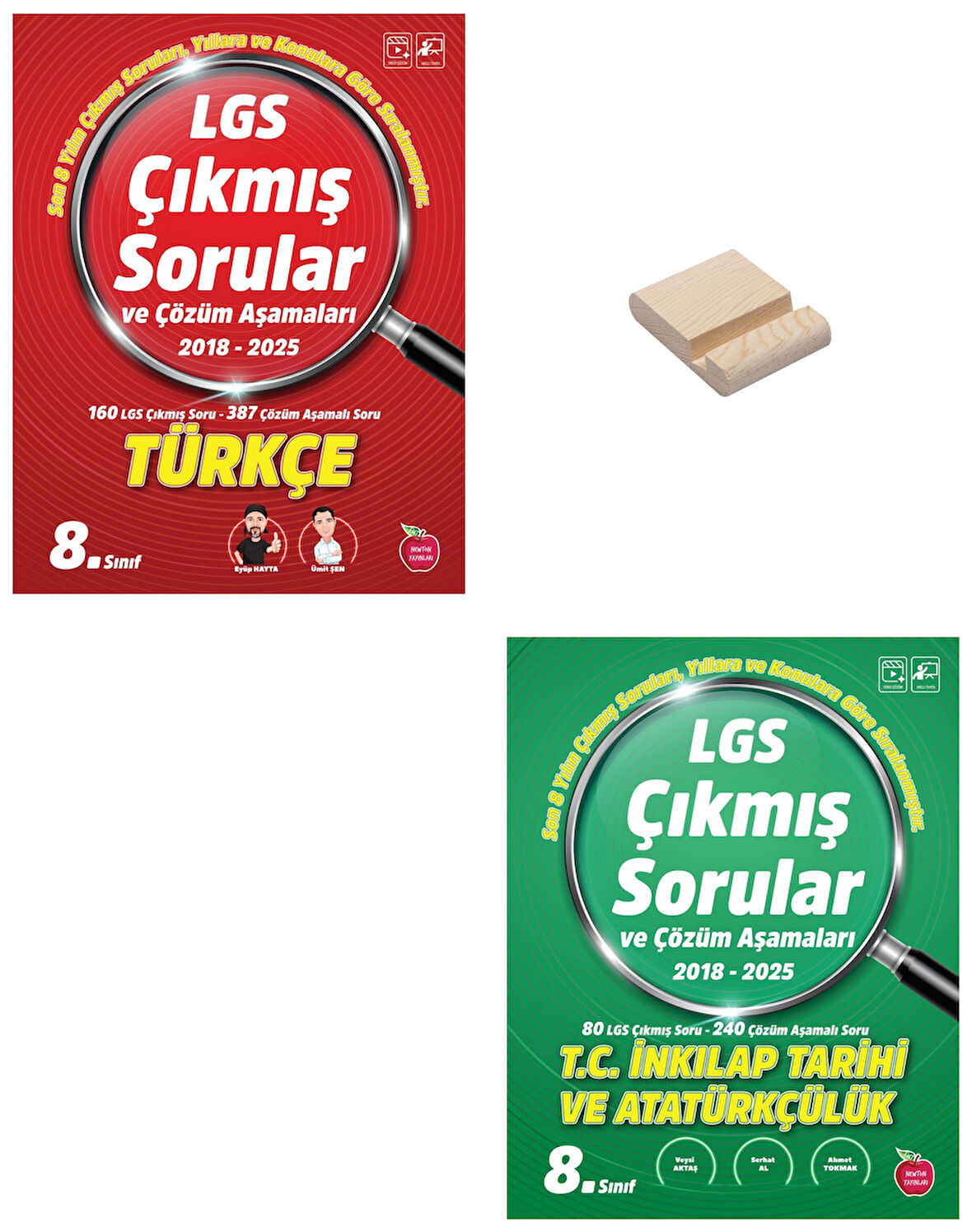 LGS 8. Sınıf Çıkmış Sorular Türkçe ve İnkılap + Telefon Standı