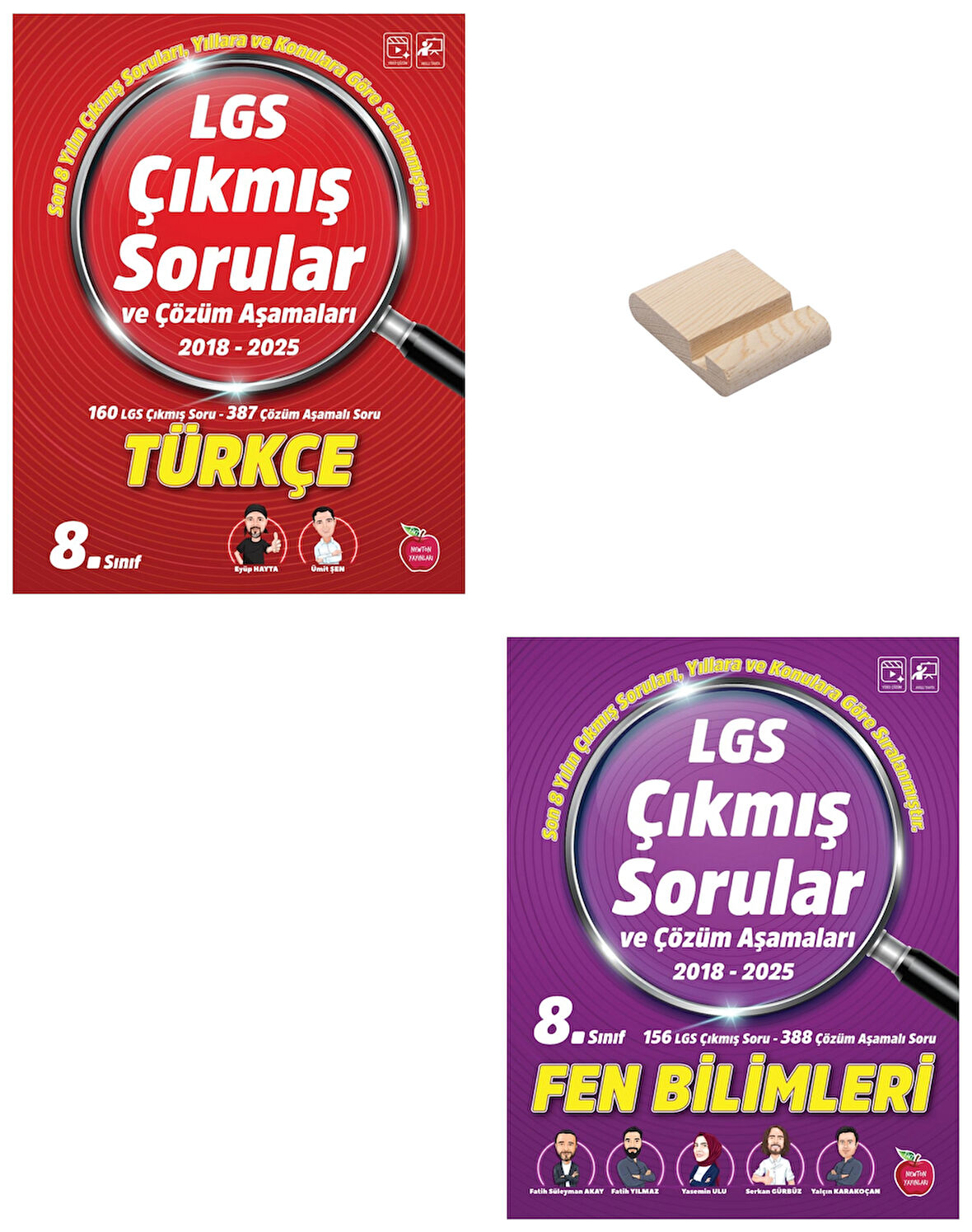 LGS 8. Sınıf Çıkmış Sorular Türkçe ve Fen Bilimleri + Telefon Standı