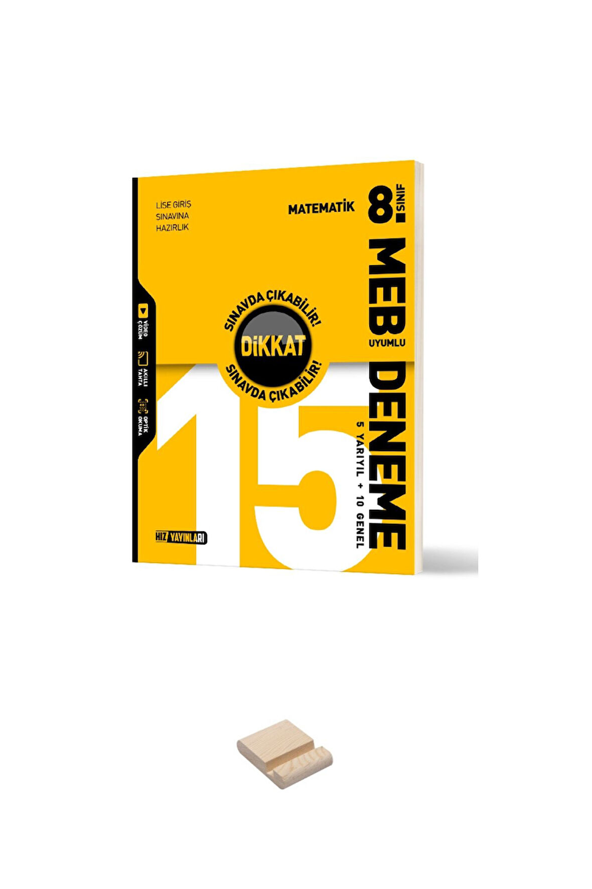 Hız LGS 8. Sınıf Matematik MEB Uyumlu Deneme Sınavı + Telefon Standı