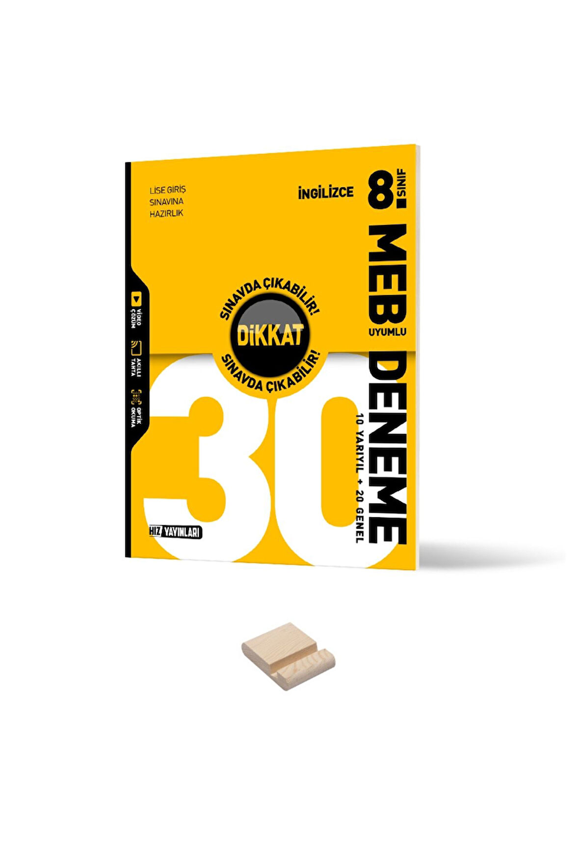 Hız LGS 8. Sınıf İngilizce MEB Uyumlu Deneme Sınavı + Telefon Standı