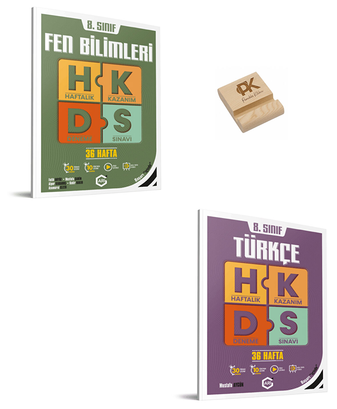 Arı LGS 8. Sınıf Fen Bilimleri ve Türkçe Deneme + Telefon Standı