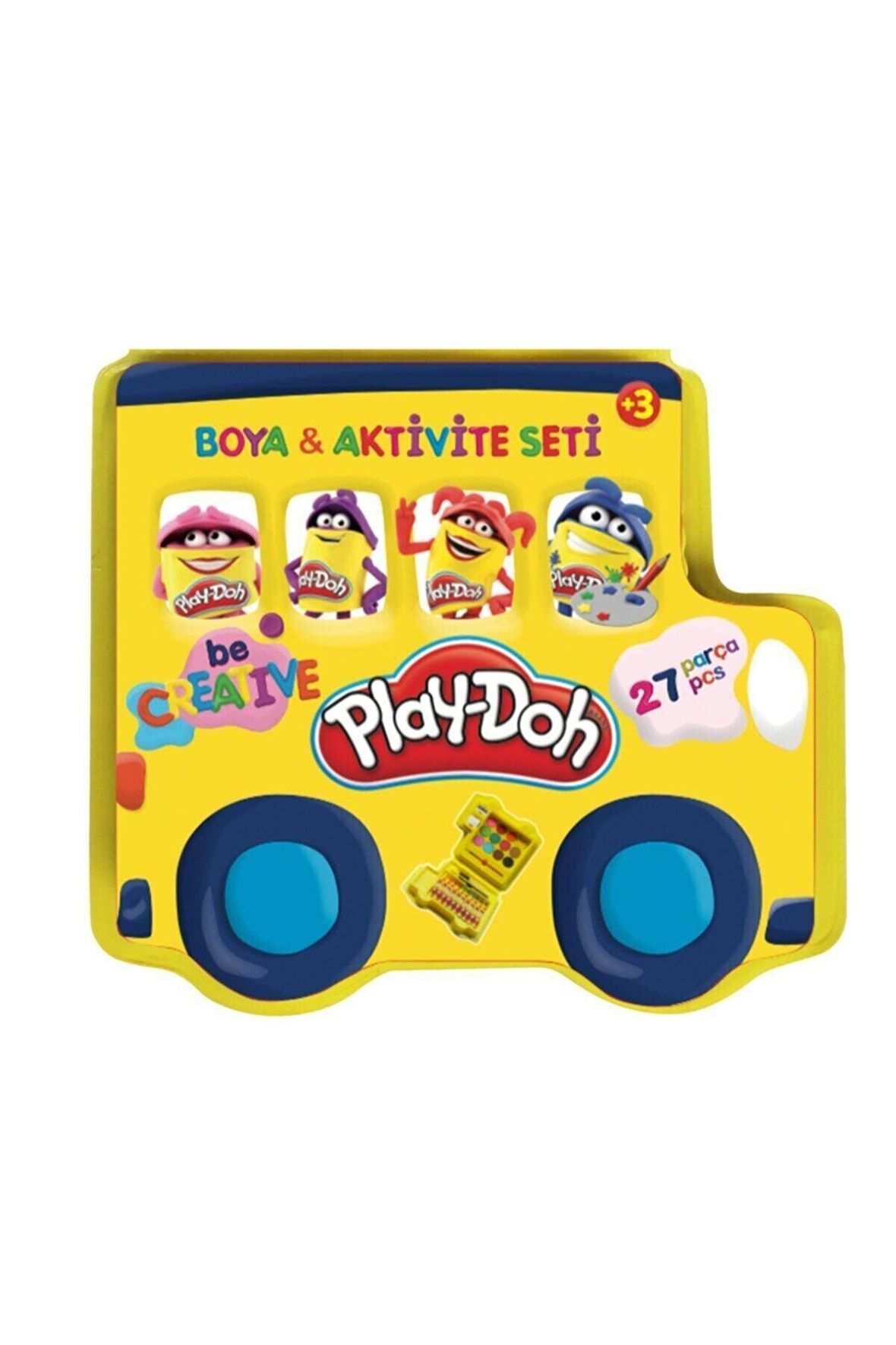 PLAY DOH OTOBÜSLÜ BOYA & AKTİVİTE SETİ