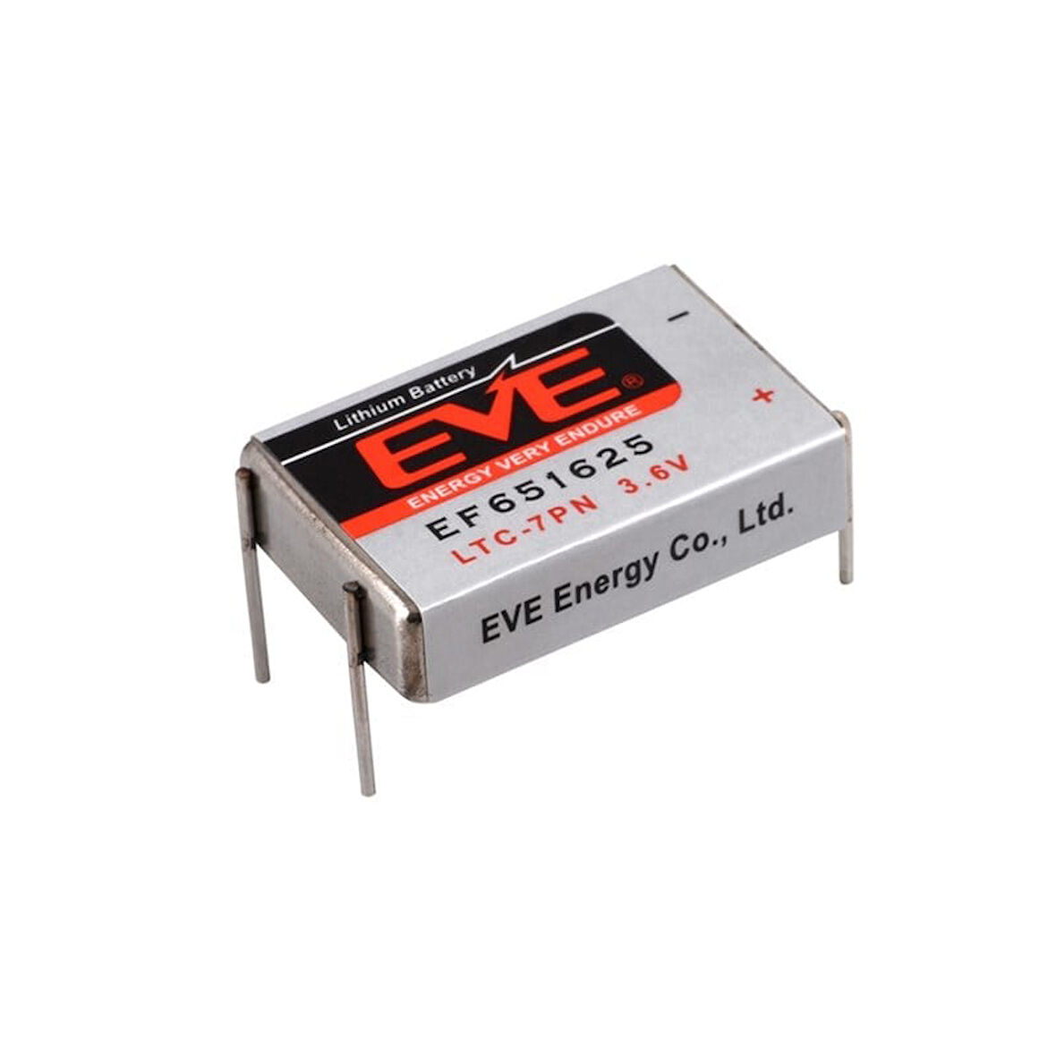 EVE - EF651625 - LTC-7PN - Li-SOCl2 - 3.6V Lithium Pil