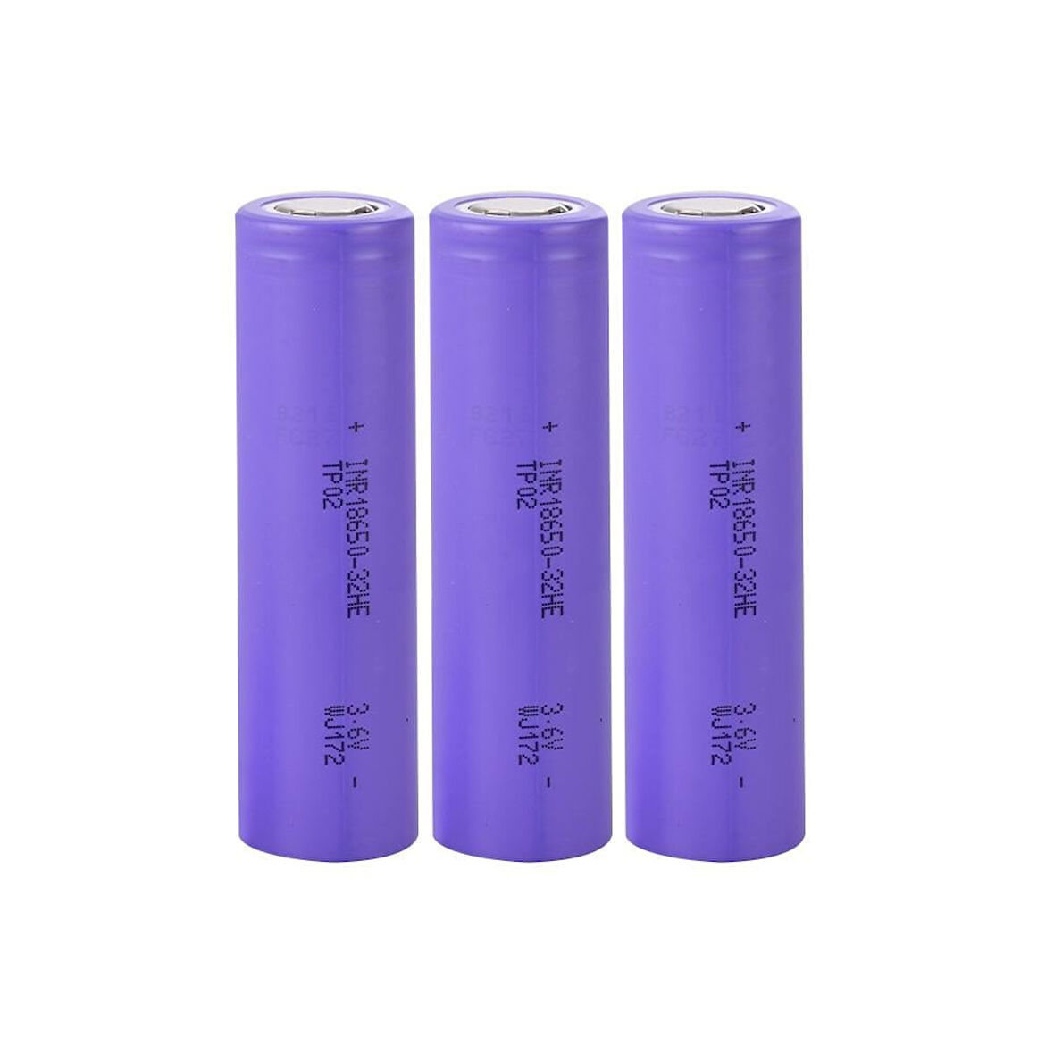 Tenpower INR18650-32HE - 3.7V 3200 Mah Li-ion Şarjlı Pil - 10A 3 Lü Paket