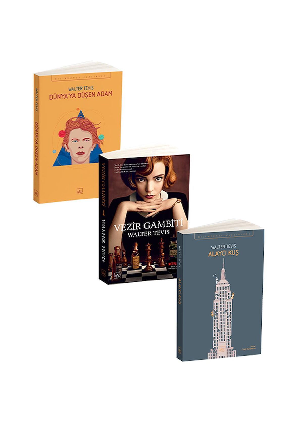 Walter Tevis 3 Kitap Takım