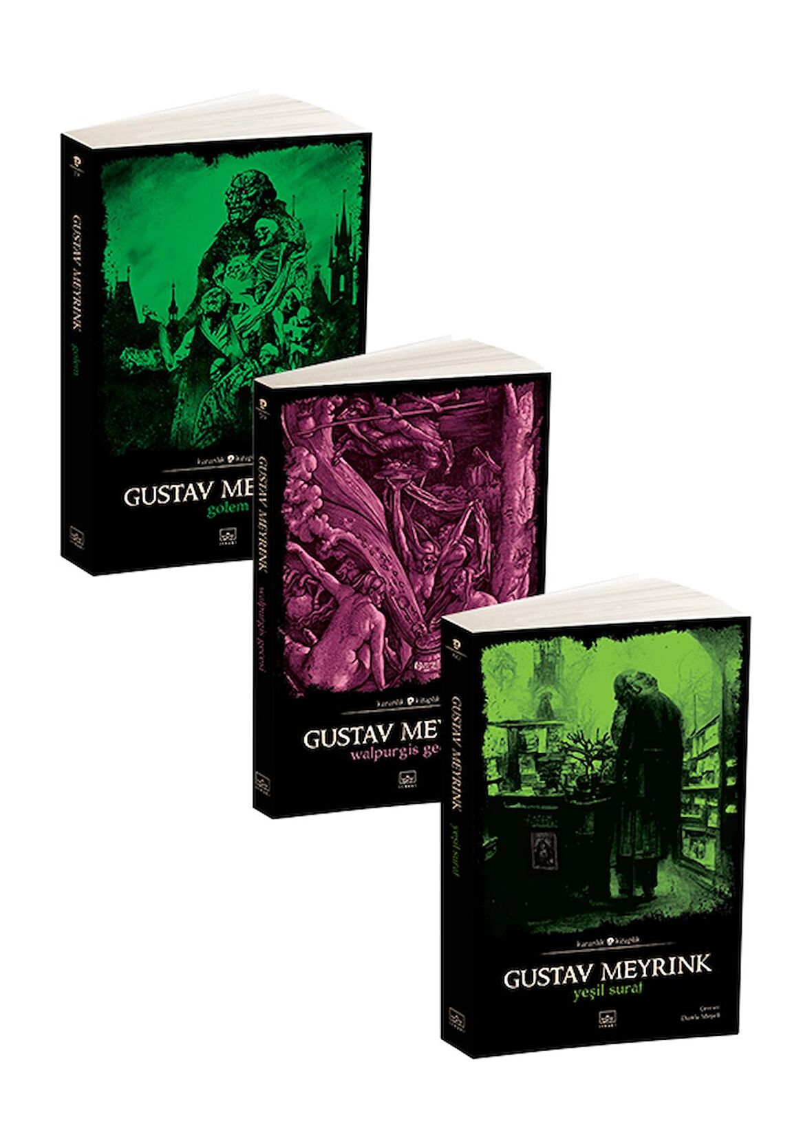 Gustav Meyrink 3 Kitap Takım