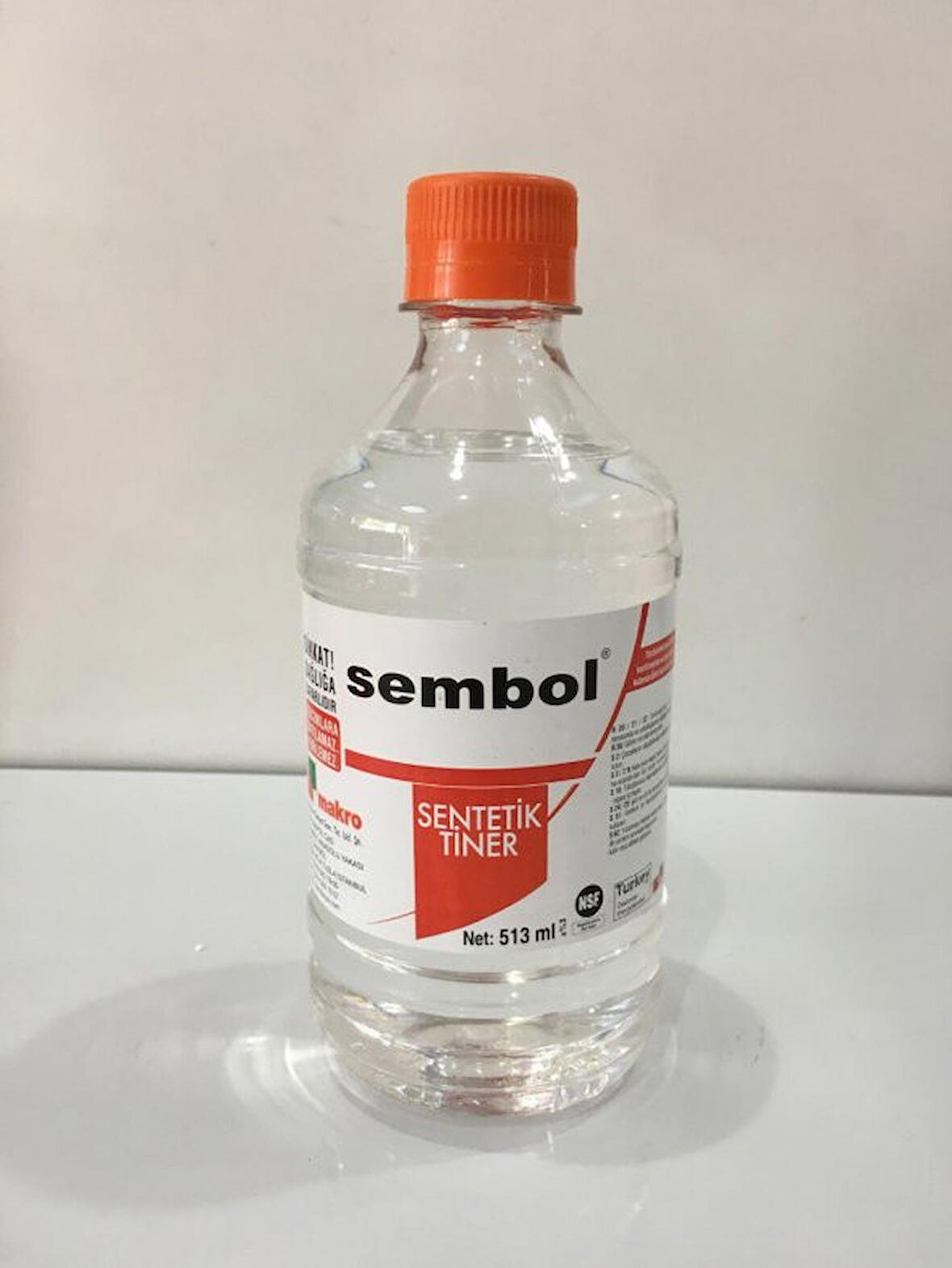 SEMBOL 1/1 SENTETİK TİNER 513 ml