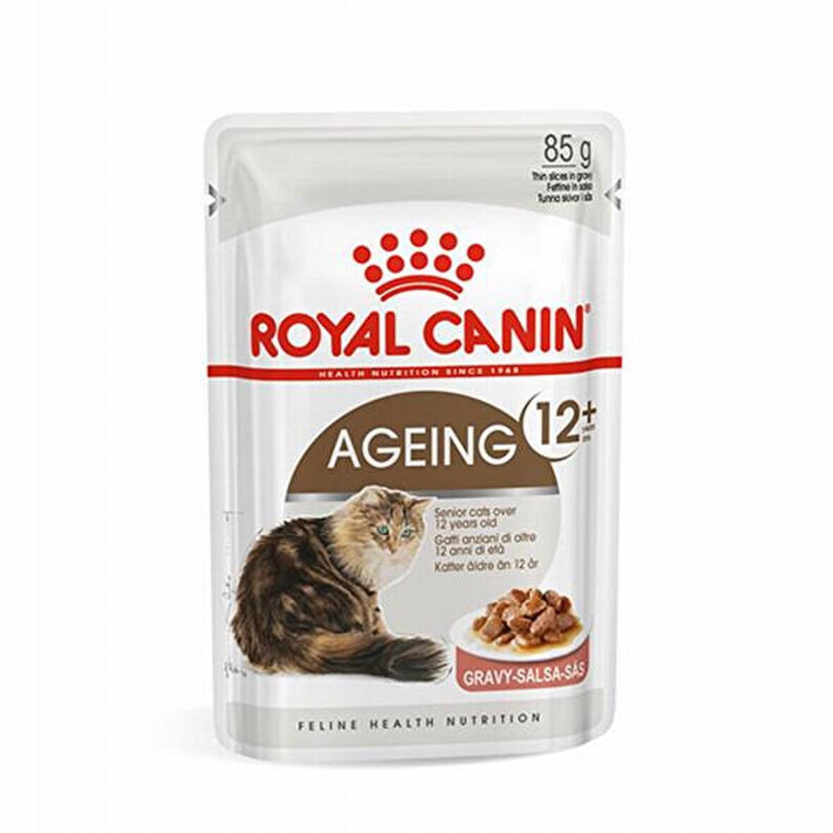 Royal Canin Ageing +12 Yaşlı Gravy Kedi Konservesi 12x85 Gr 