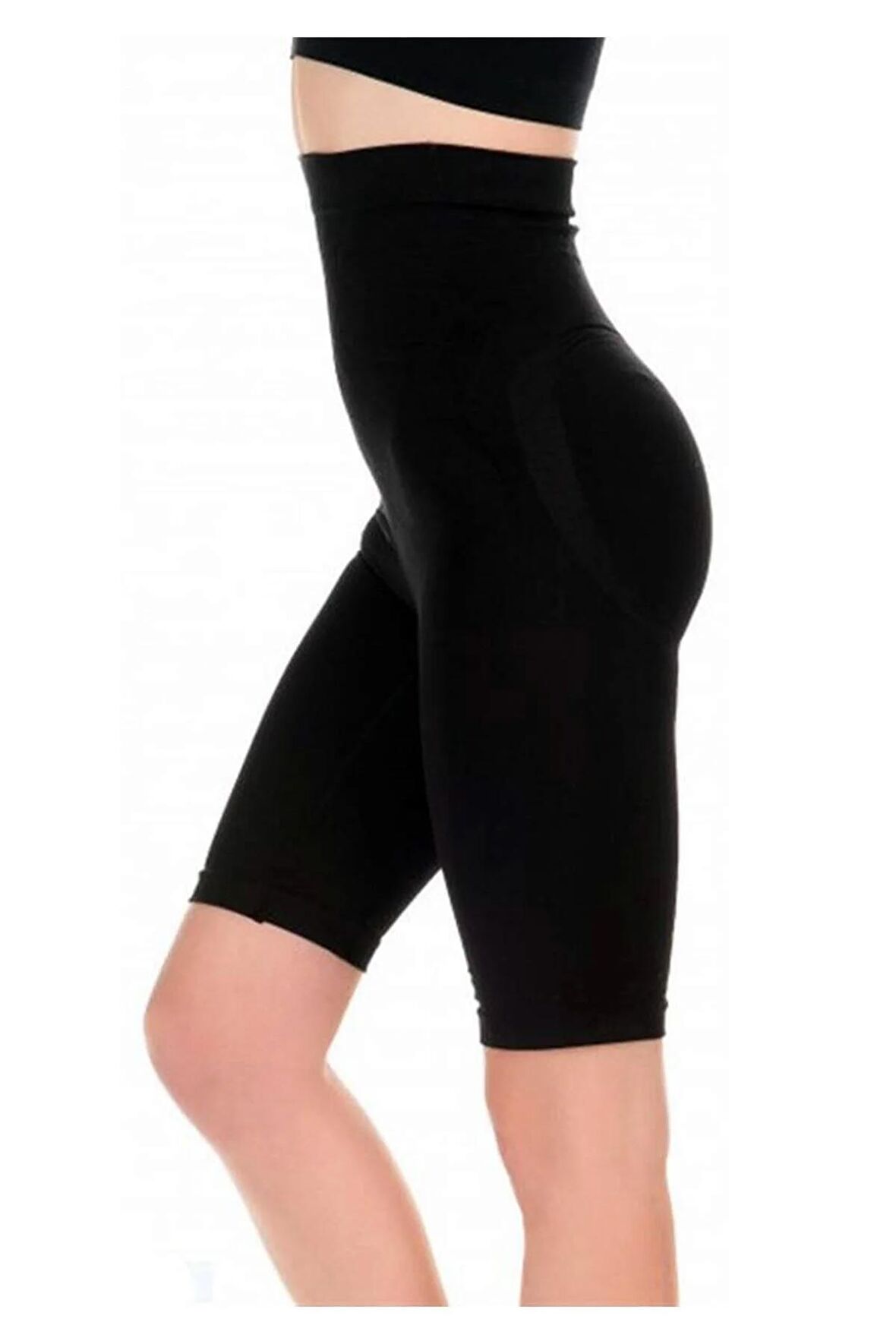 Lacivert Tekstil Layza Form Yüksek Bel Paçalı Korse 11003s