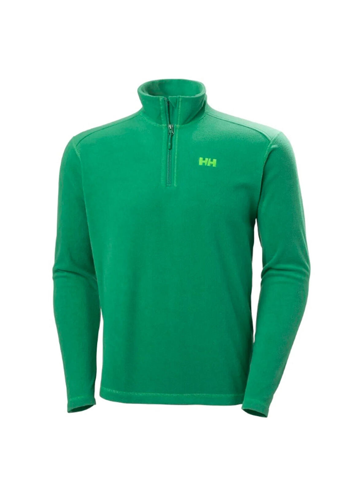 Helly Hansen Düz Yeşil Erkek Polar Üst HH..14001 JUNIOR RIDER 1/2 ZIP