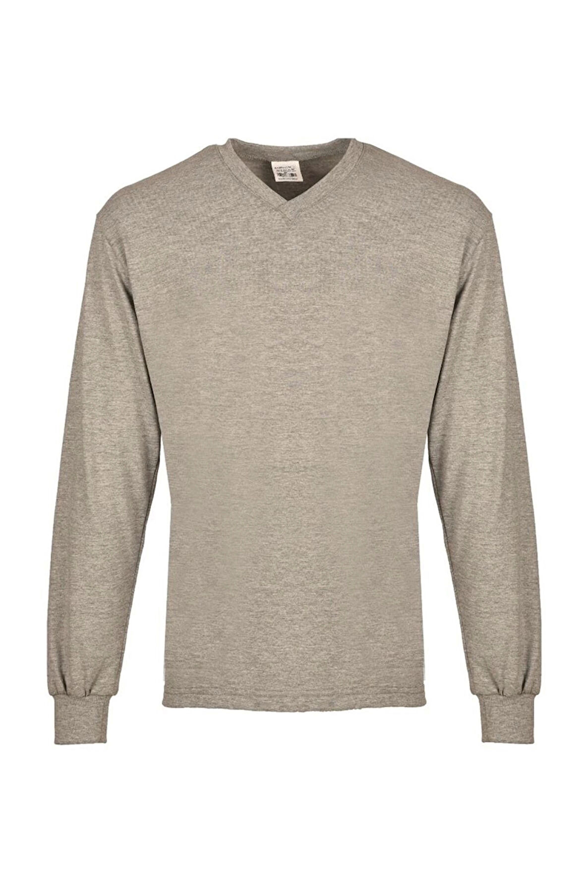 Gaura V Yaka Uzun Kollu T-Shirt - Pamuklu, Nefes Alabilir, Rahat Kesim, Günlük ve İş Kullanımı İçin