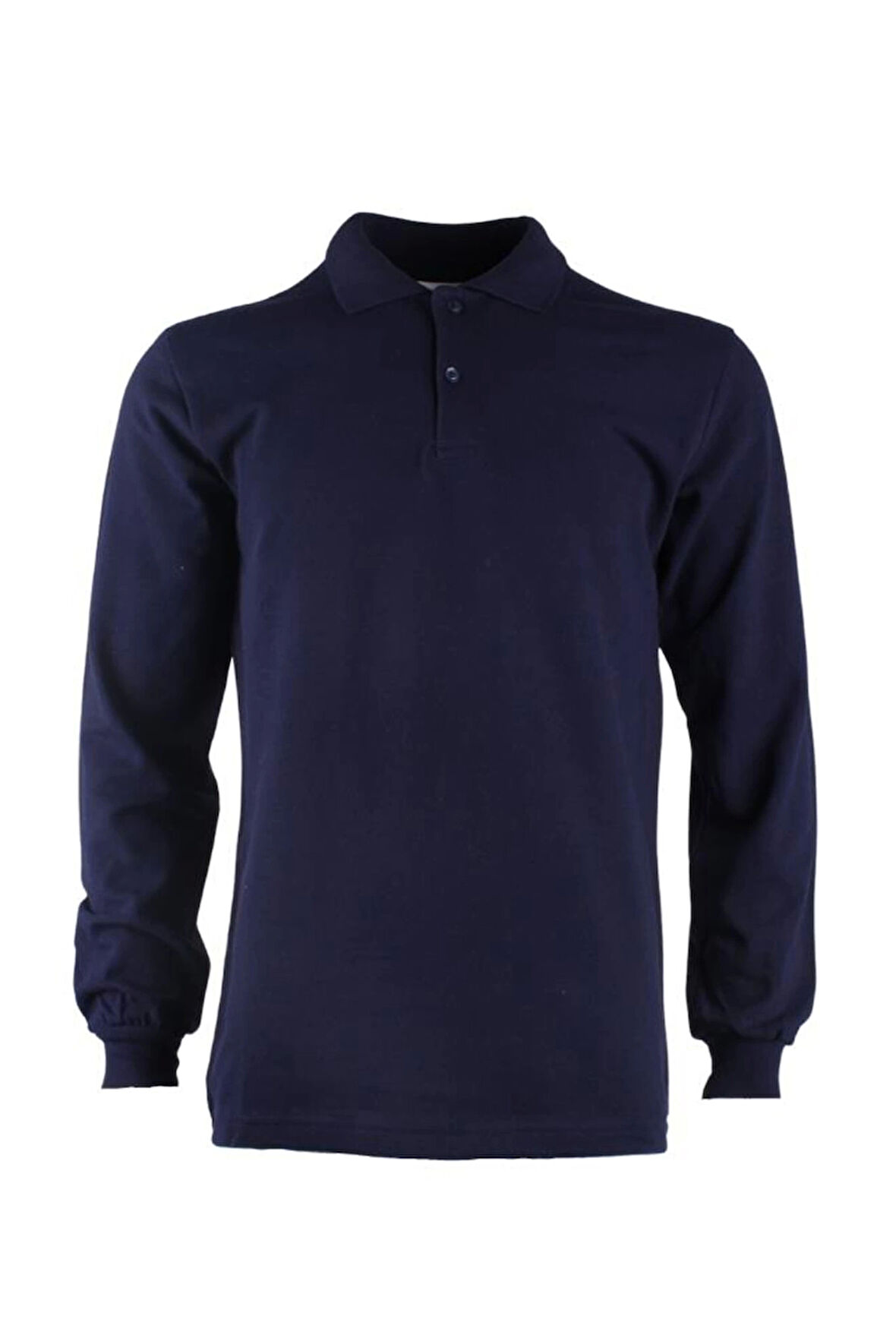 PADUS %100 Pamuk Polo Yaka Uzun Kollu T-Shirt Şık ve Konforlu İş ve Genel Kullanım