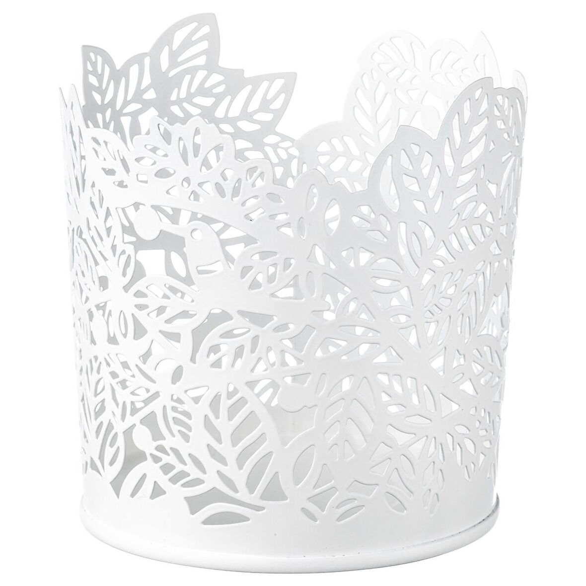 Tealight mumluk, beyaz, 8 cm
