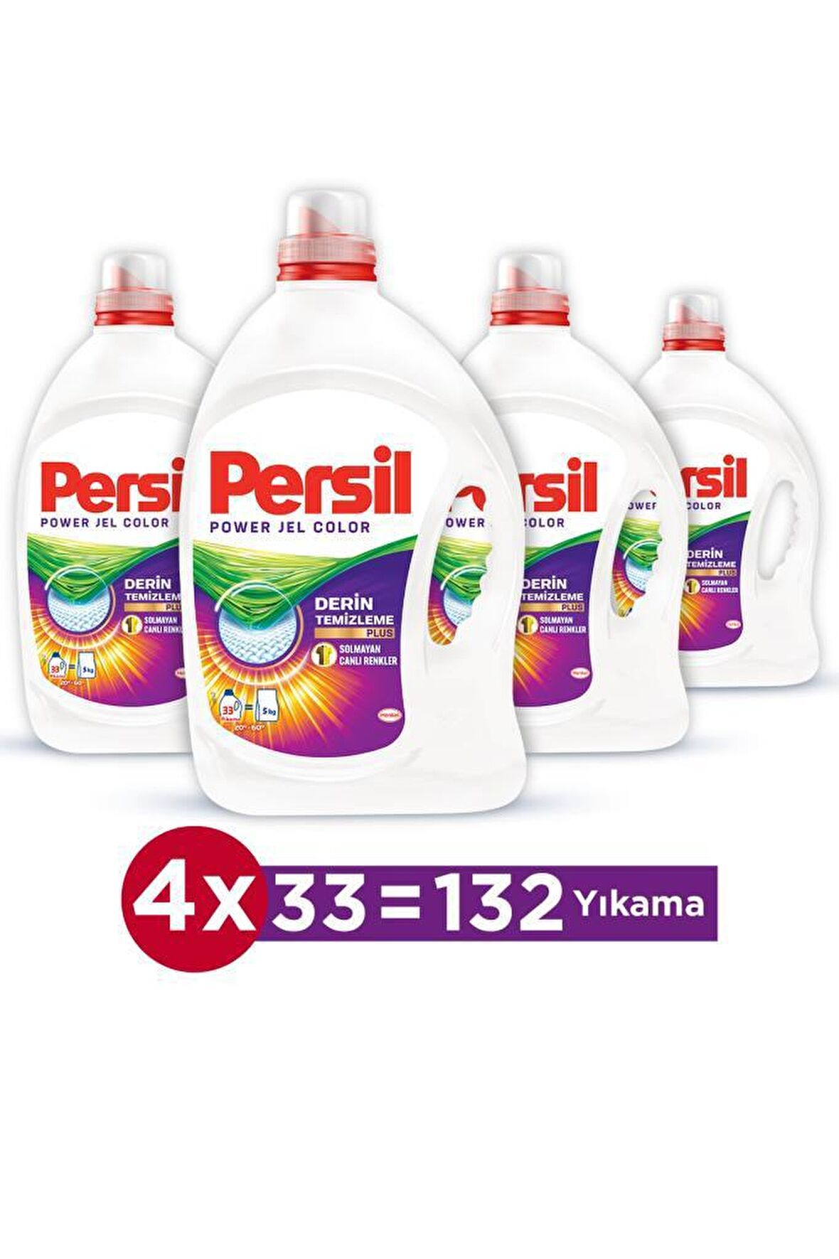 Persil Sıvı Çamaşır Deterjanı 4 x 1690ml (104 Yıkama) Color 