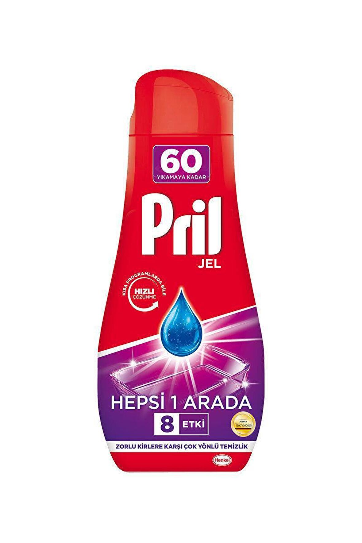 Pril Hepsi Bir Arada Jel Bulaşık Makinesi Deterjanı 1080 ml 