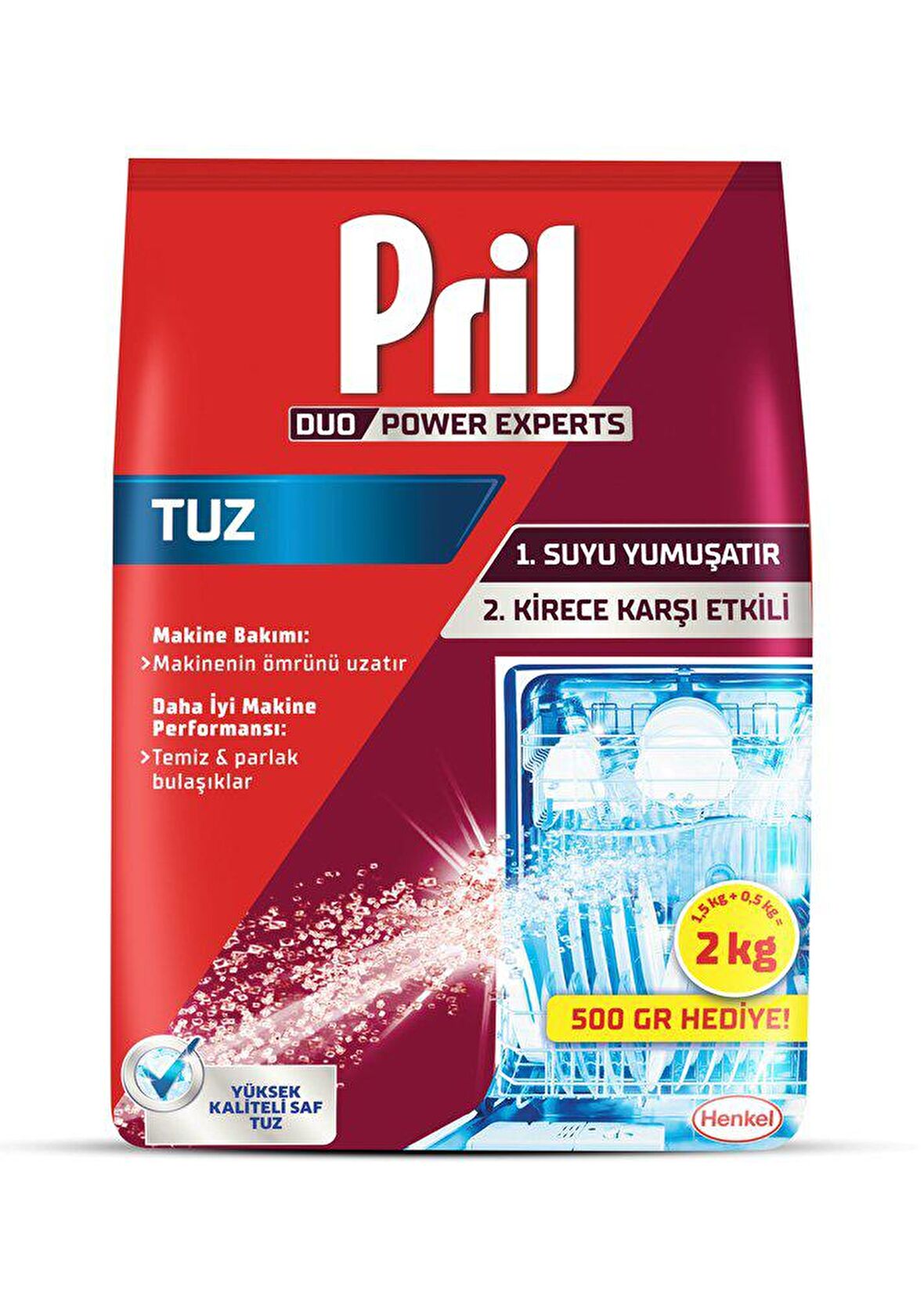 PRİL BULAŞIK MAKİNE TUZU 2KG