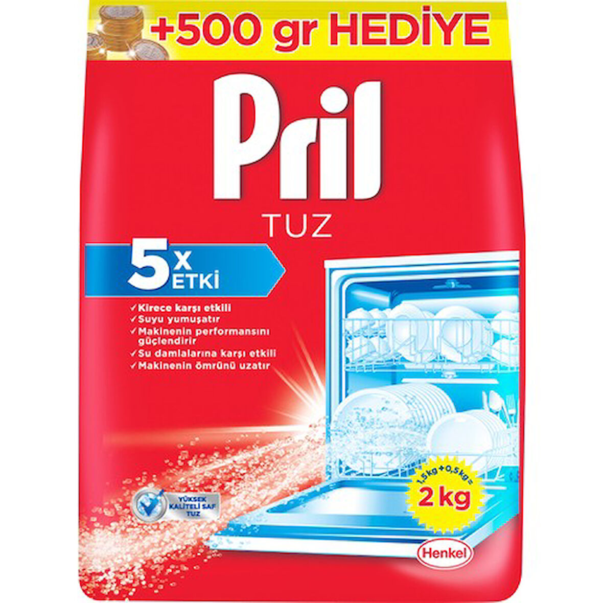 Pril Bulaşık Makinesi Tuzu 2kg