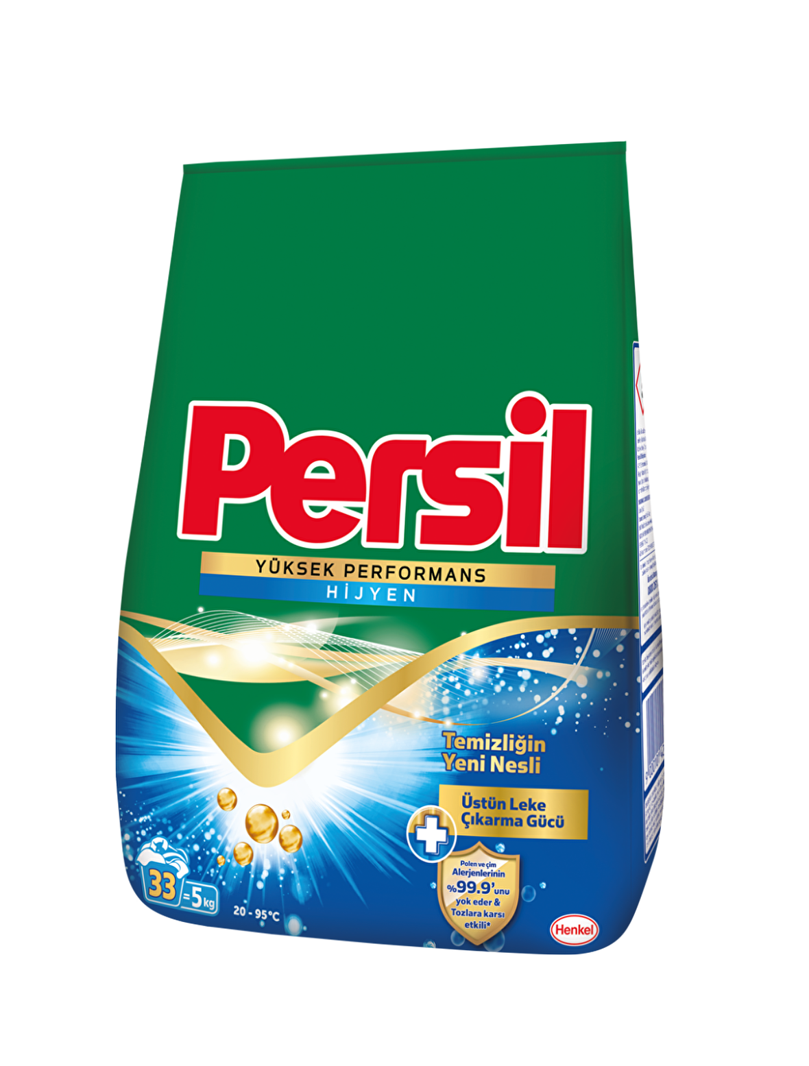 Persil Yüksek Performans Hijyen Parfümlü Beyazlar İçin Toz Çamaşır Deterjanı 5 kg 33 Yıkama