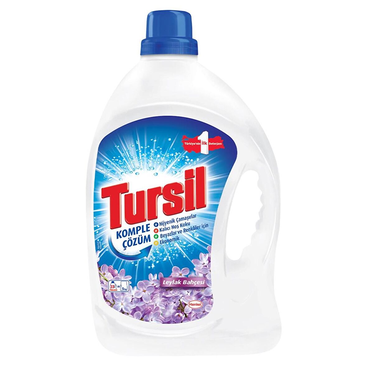 Tursil Renk Koruma & Çiçek Kokulu Renkliler için Sıvı Deterjan 33 Yıkama 1.5 lt