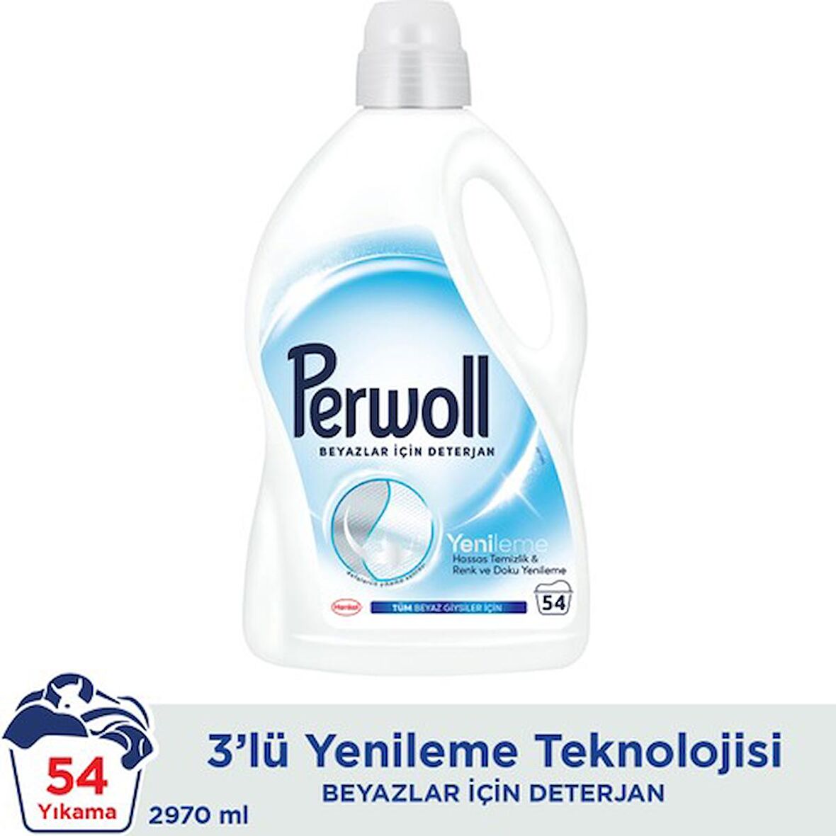 Perwoll Geliştirilmiş Beyaz Sıvı Çamaşır Detarjanı 2970 Ml