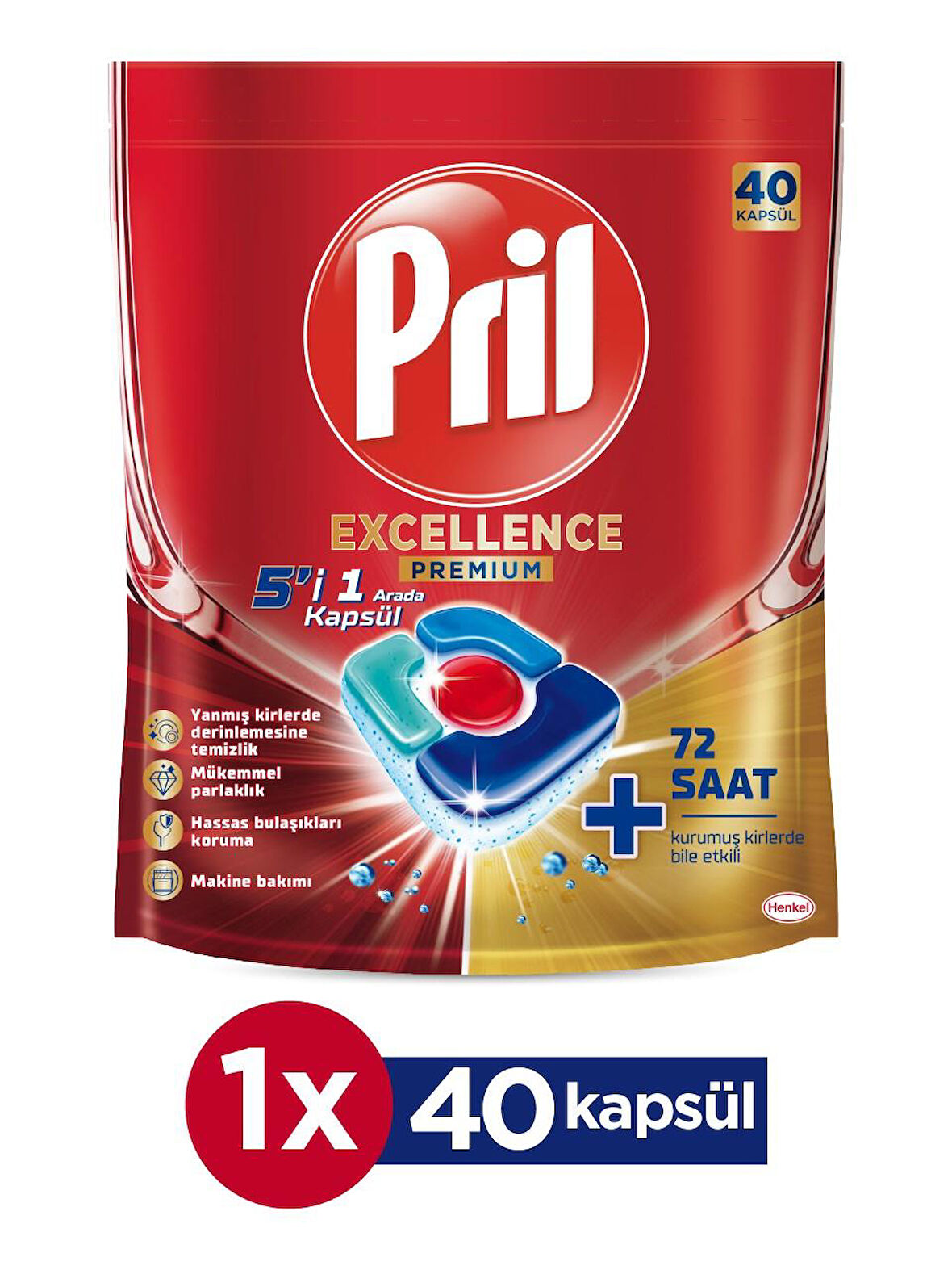 Pril Excellence 5/1 Arada 40'lı Kapsül