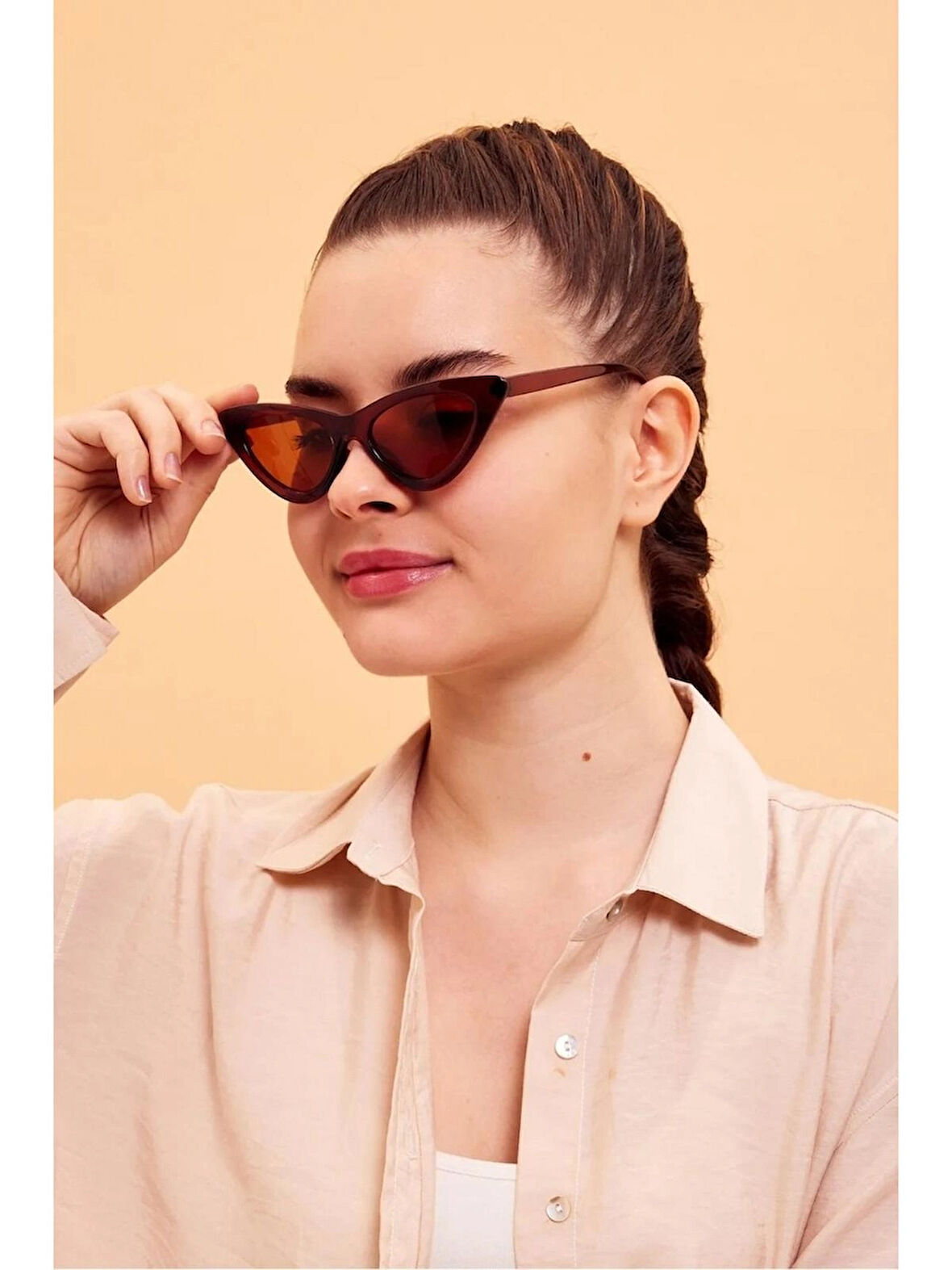 Luna Jewelry Cat Eye Kadın Güneş Gözlüğü