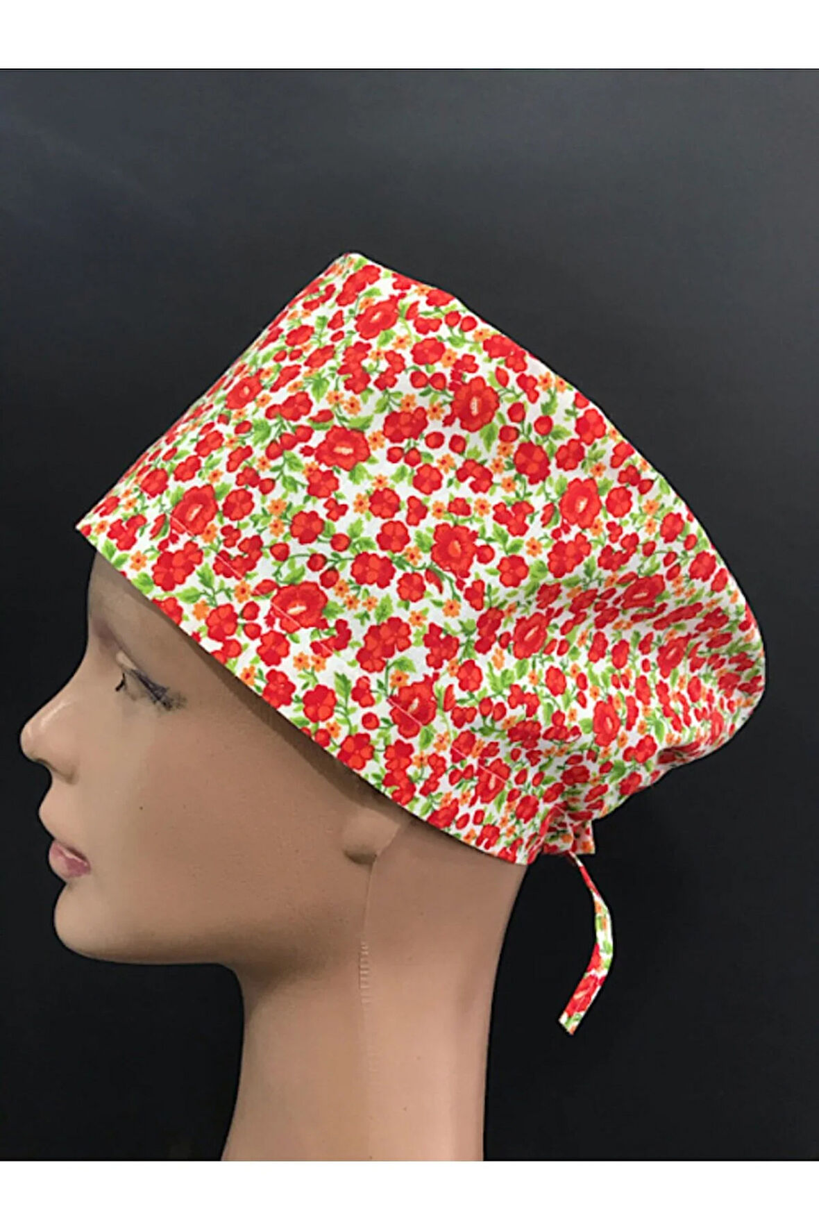 Cerrahi Bone Lastikli Ve Bağcıklıdır Doktor Hemşire Bonesi