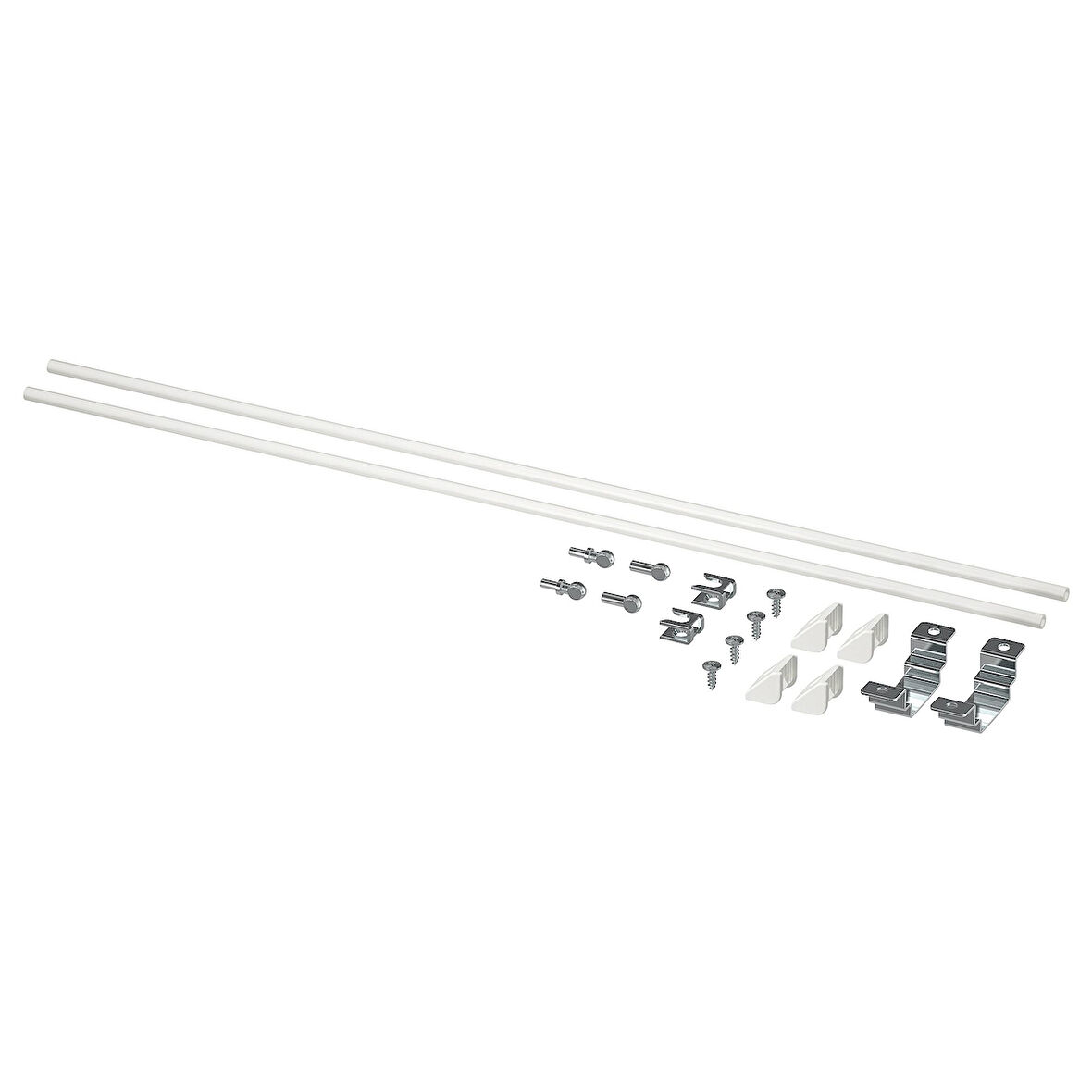 Mutfak adası montaj kiti, beyaz, 60 cm